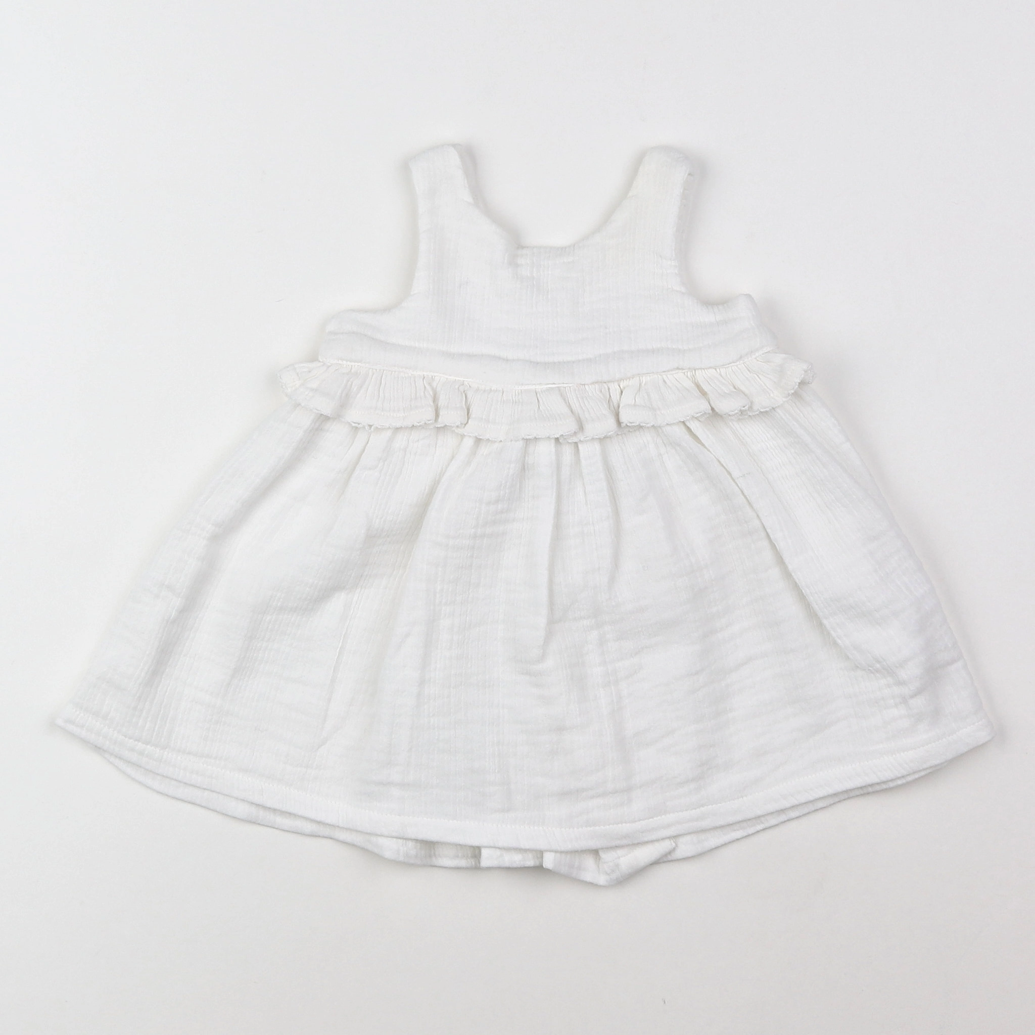 Boutchou - robe blanc - 3 mois