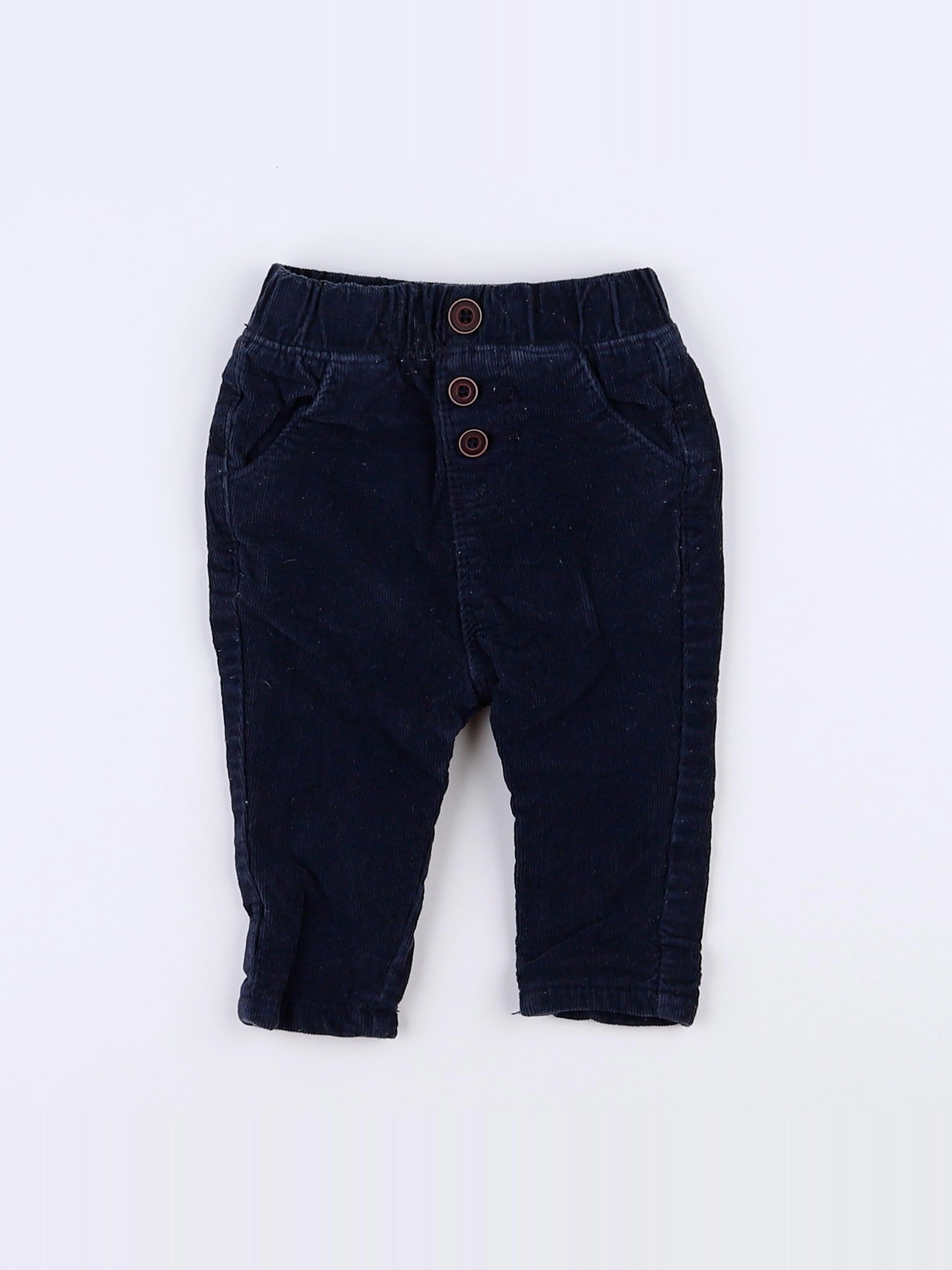 Tape à l'oeil - pantalon bleu - 3 mois