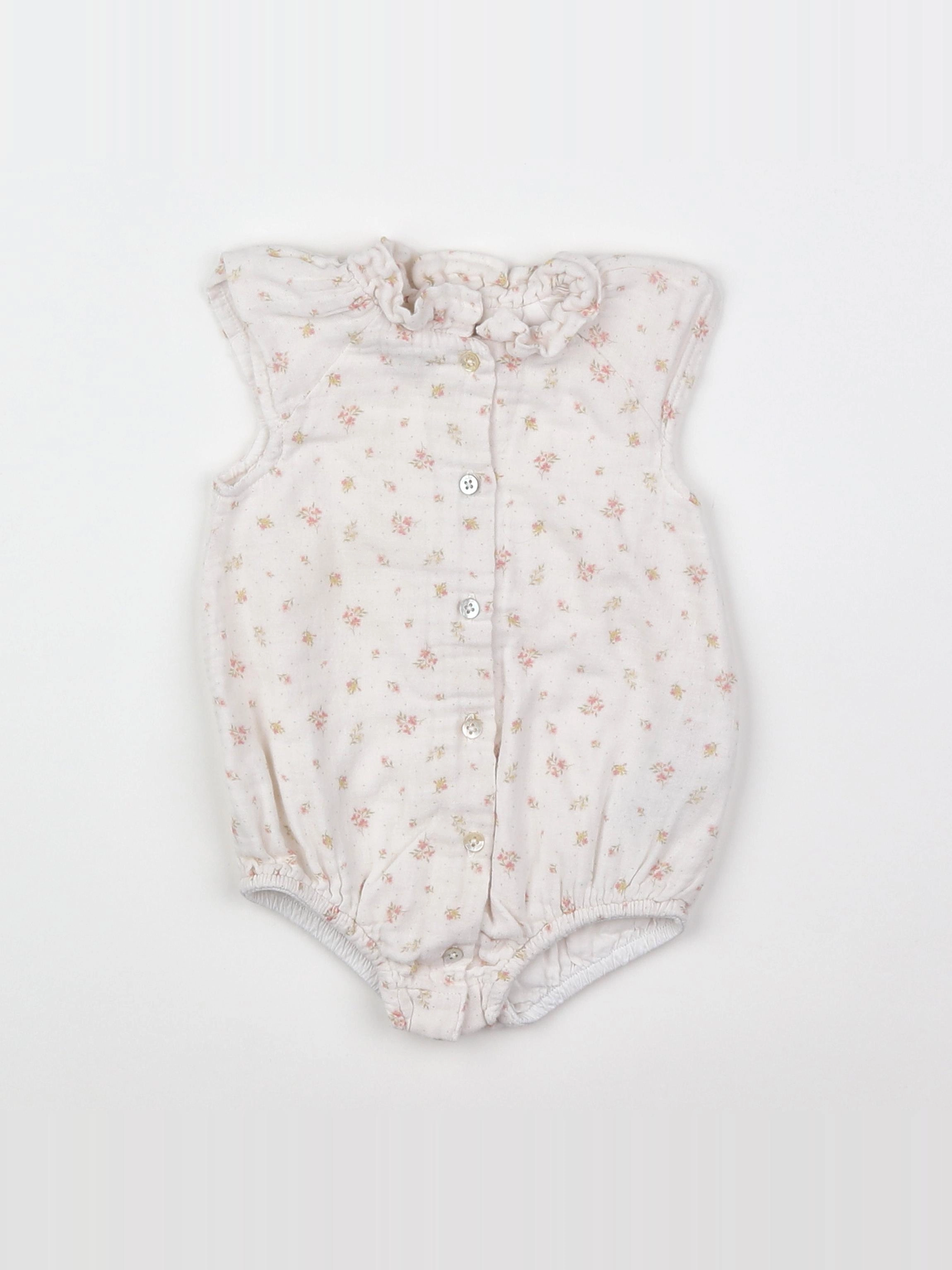 Natalys - combinaison blanc - 3 mois