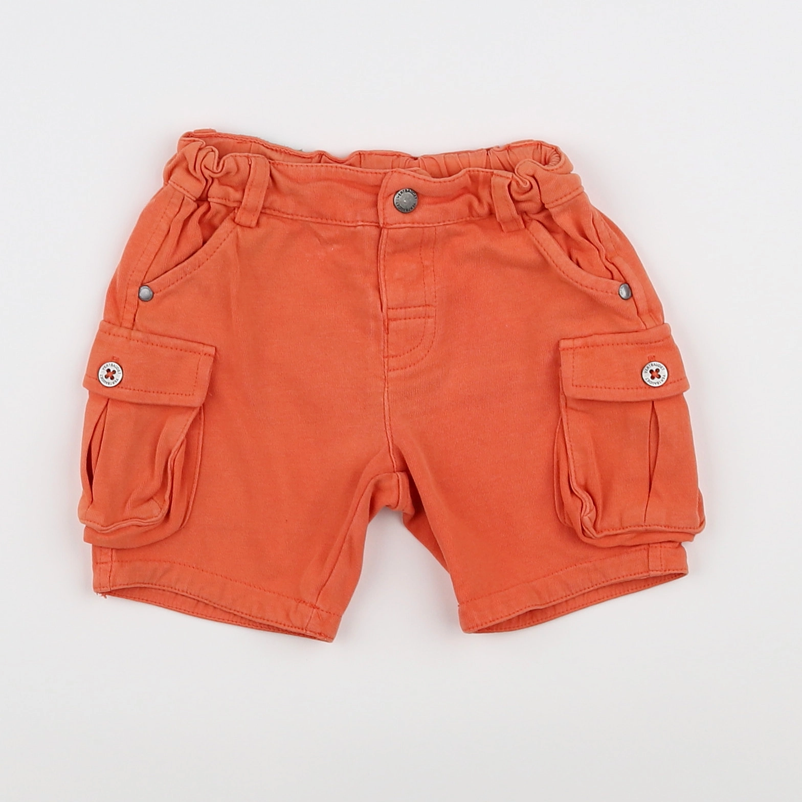 Vertbaudet - short orange - 12 mois