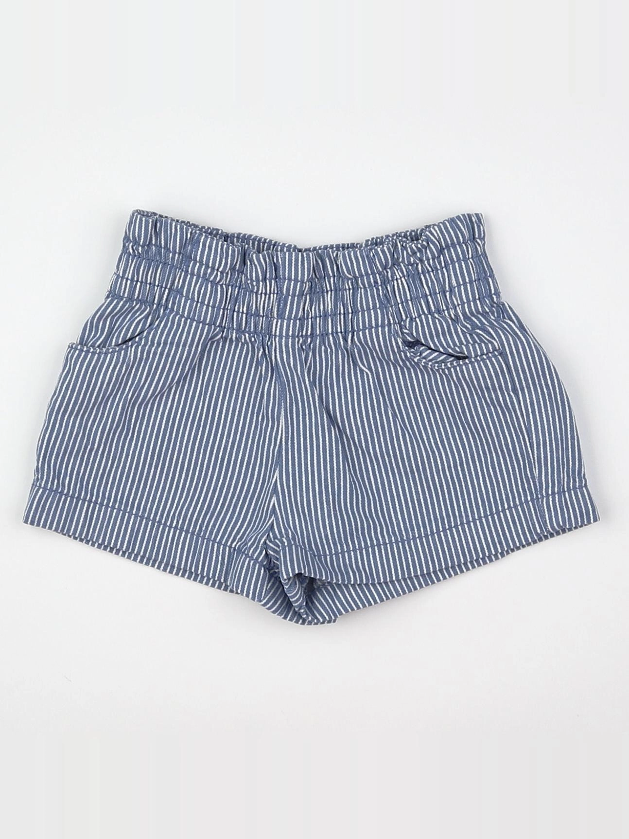 Tape à l'oeil - short bleu, blanc - 6 mois