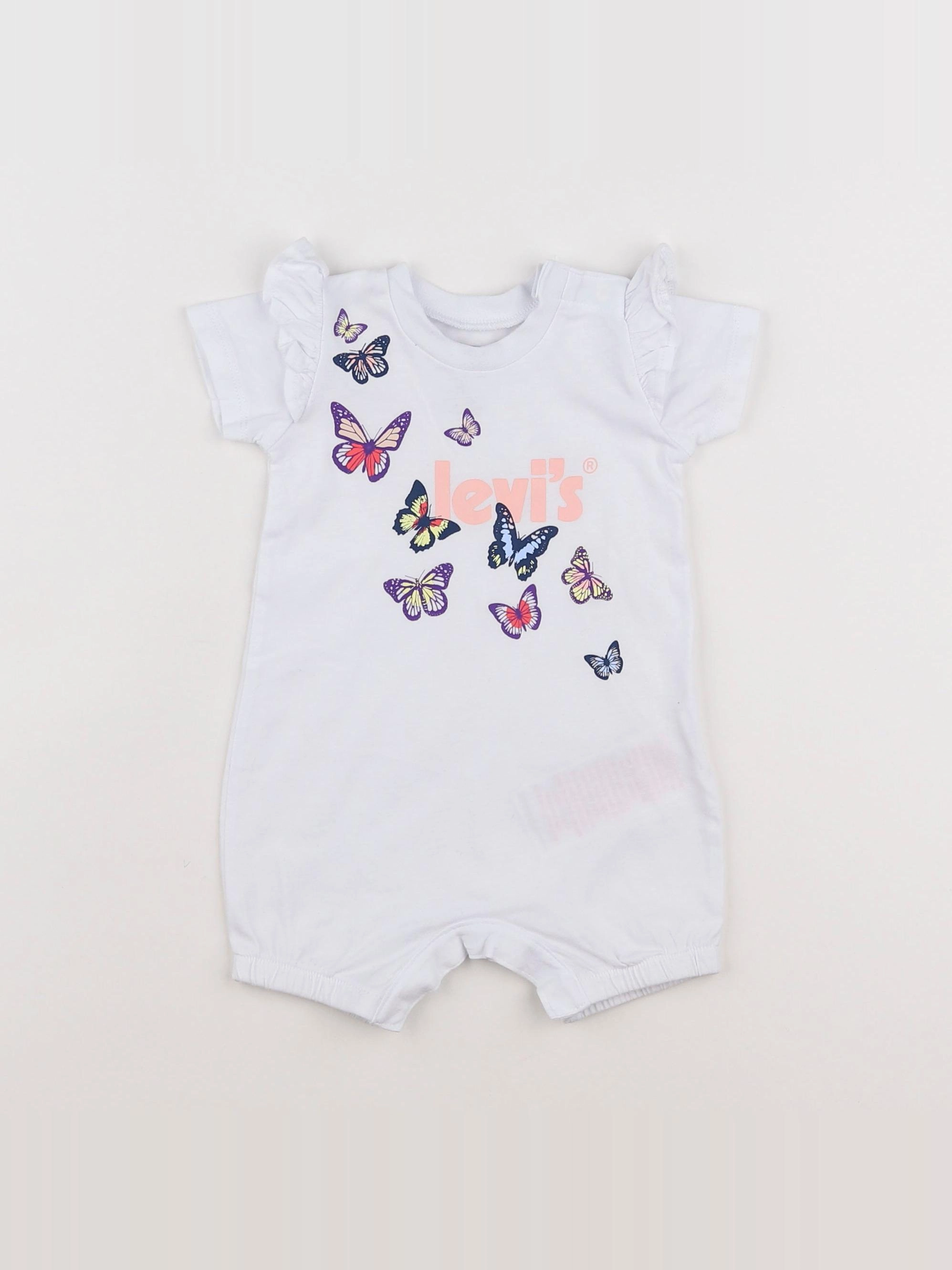 Levi's - combinaison blanc, multicolore - 3 mois