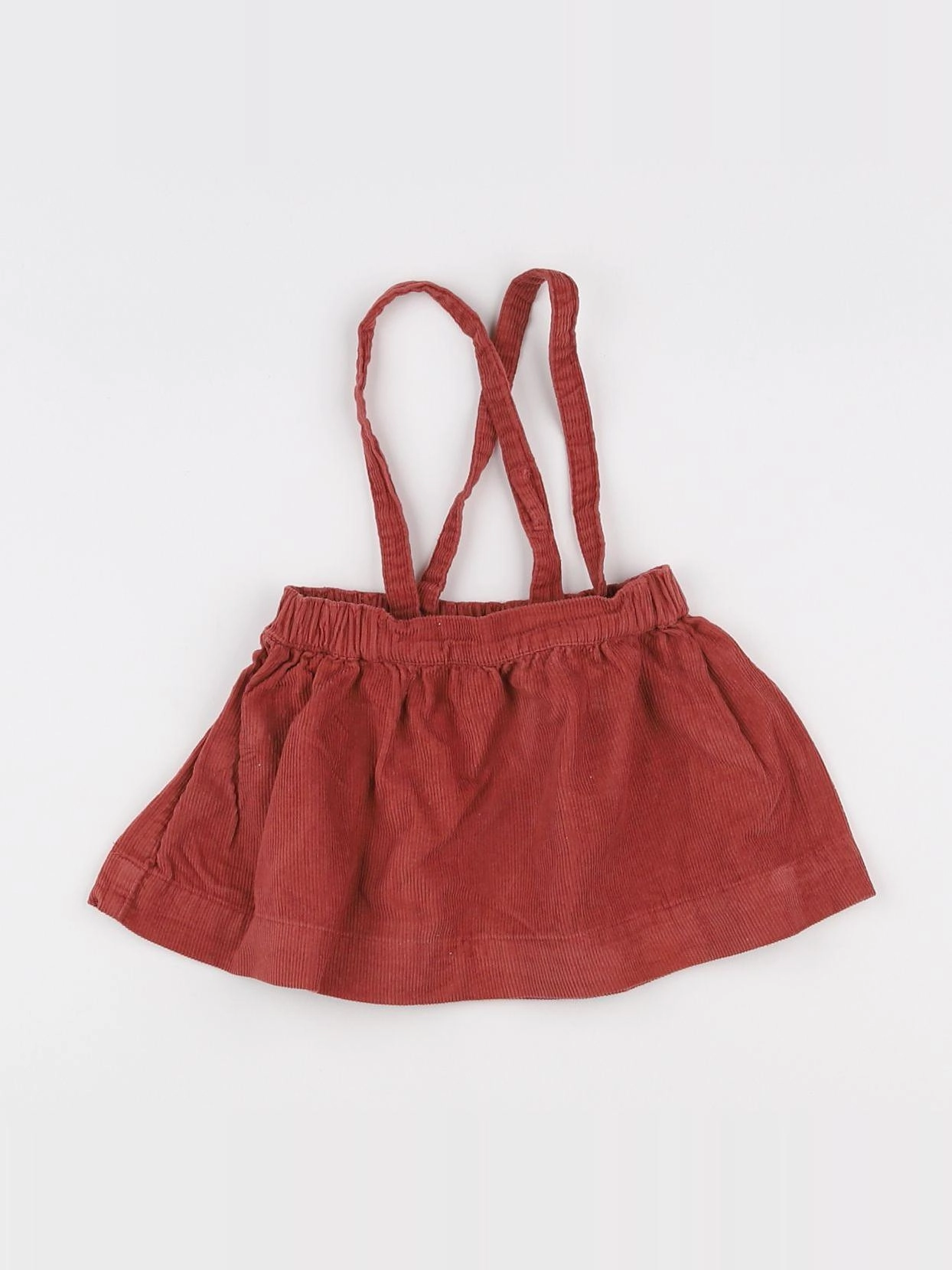 Vertbaudet - jupe marron - 9 mois