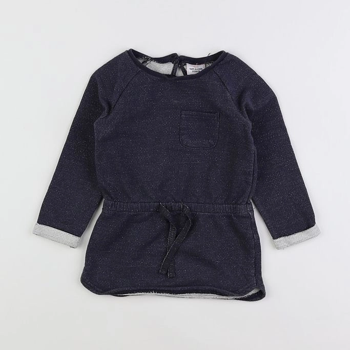 Tape à l'oeil - robe gris - 2 ans