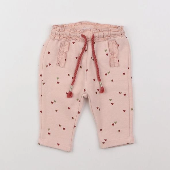 La Redoute - pantalon rose - 1 mois