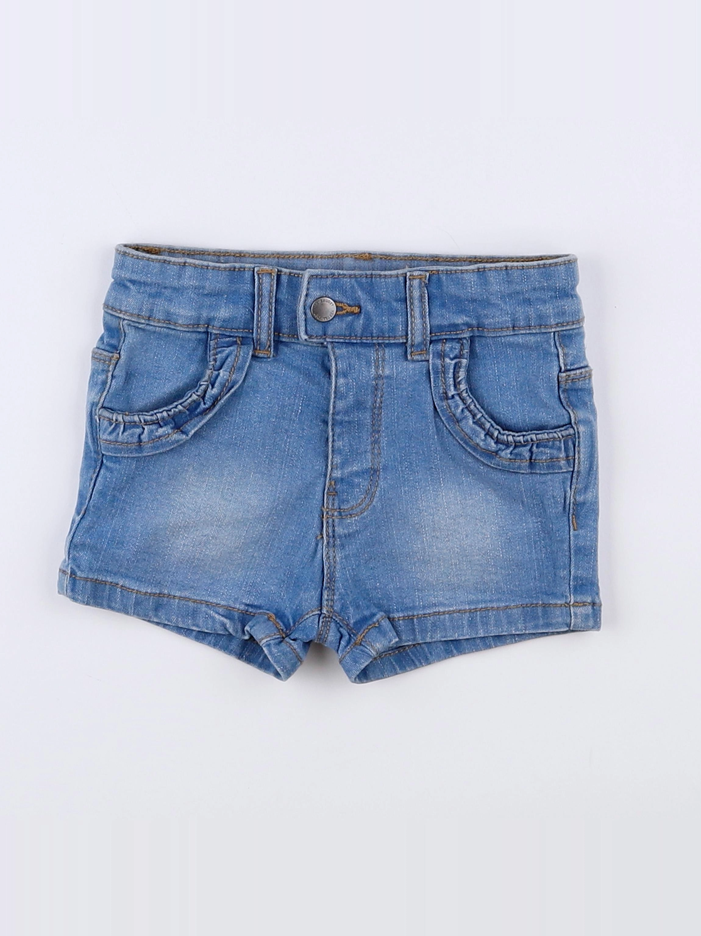Vertbaudet - short bleu - 18 mois