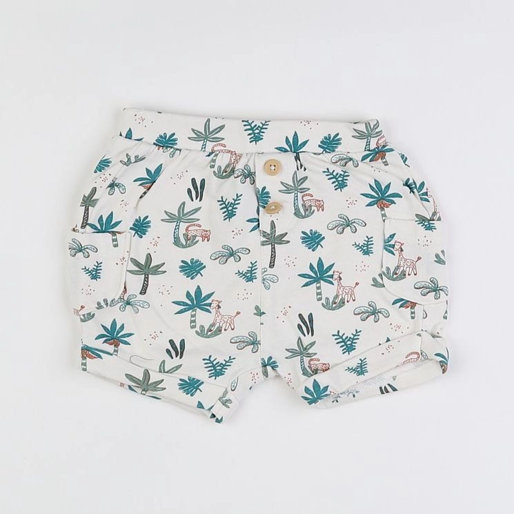 Tape à l'oeil - short beige - 6 mois