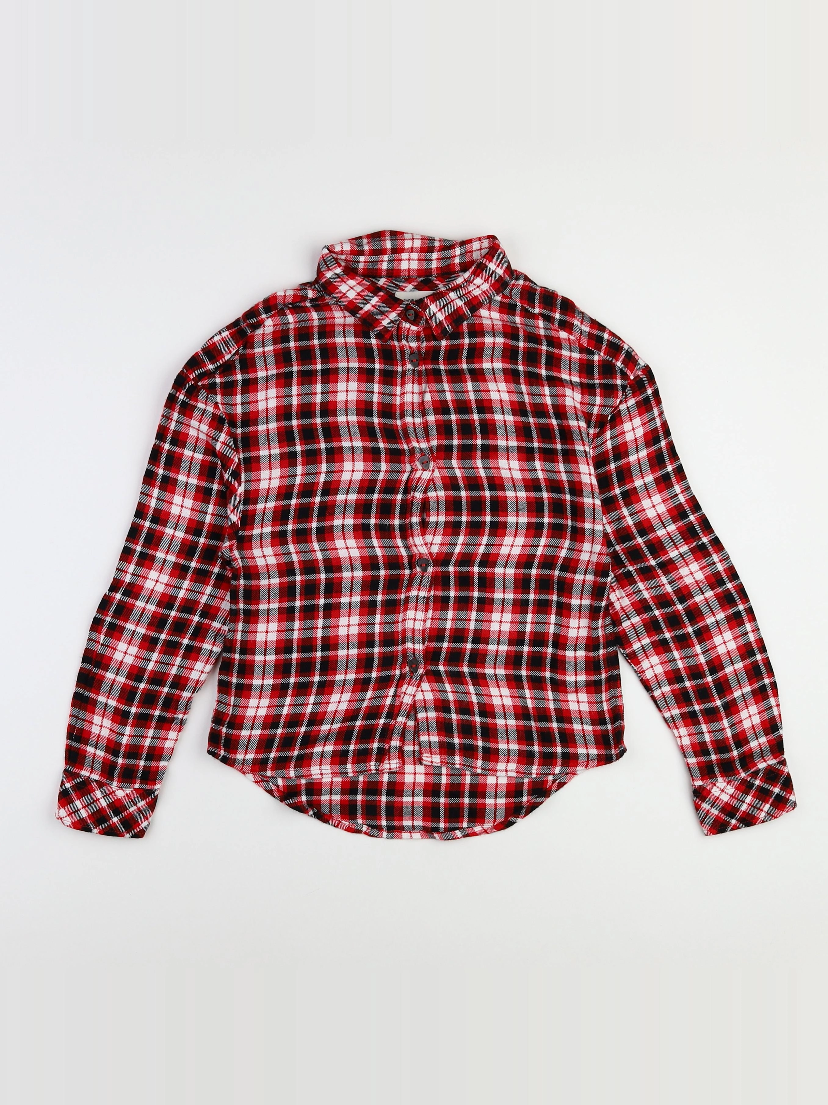 Zadig & Voltaire - chemise rouge - 10 ans