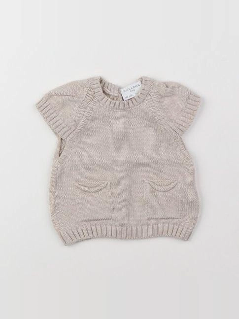 Neck & Neck - pull beige - 3/6 mois
