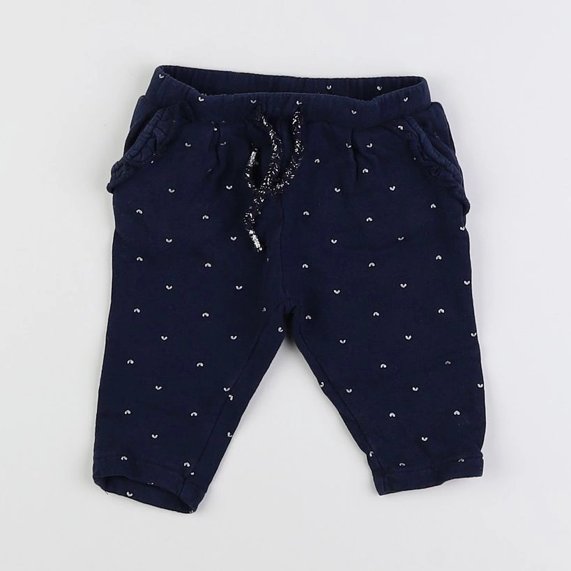 Vertbaudet - jogging bleu - 6 mois