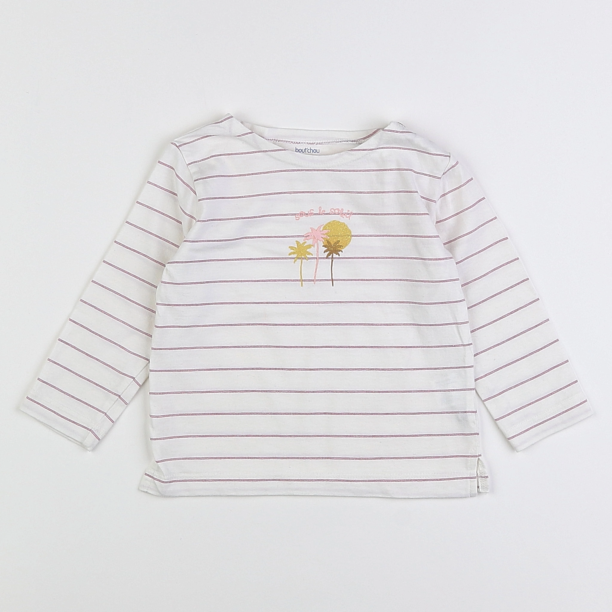 Boutchou - tee-shirt blanc - 12 mois