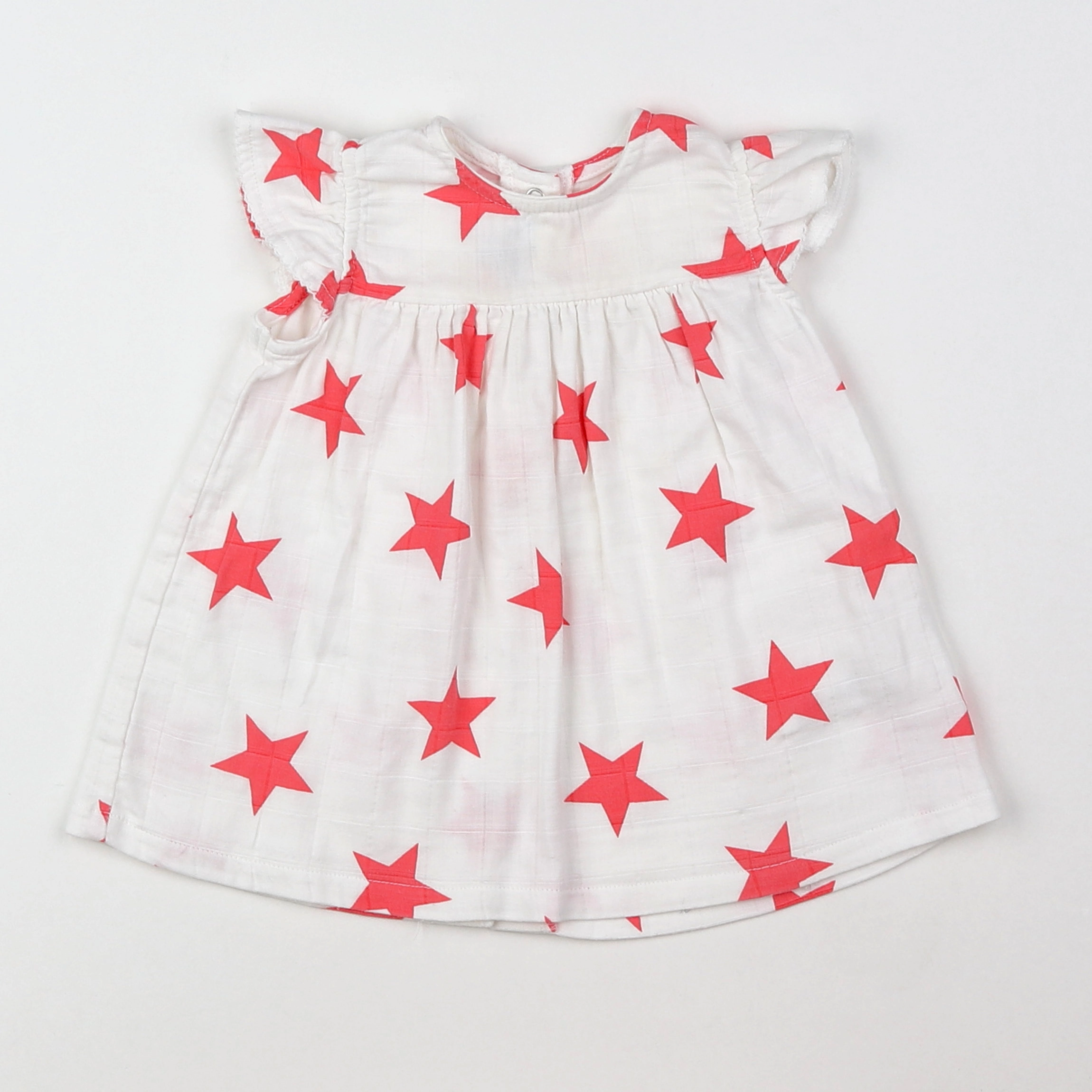 Absorba - robe blanc - 12 mois