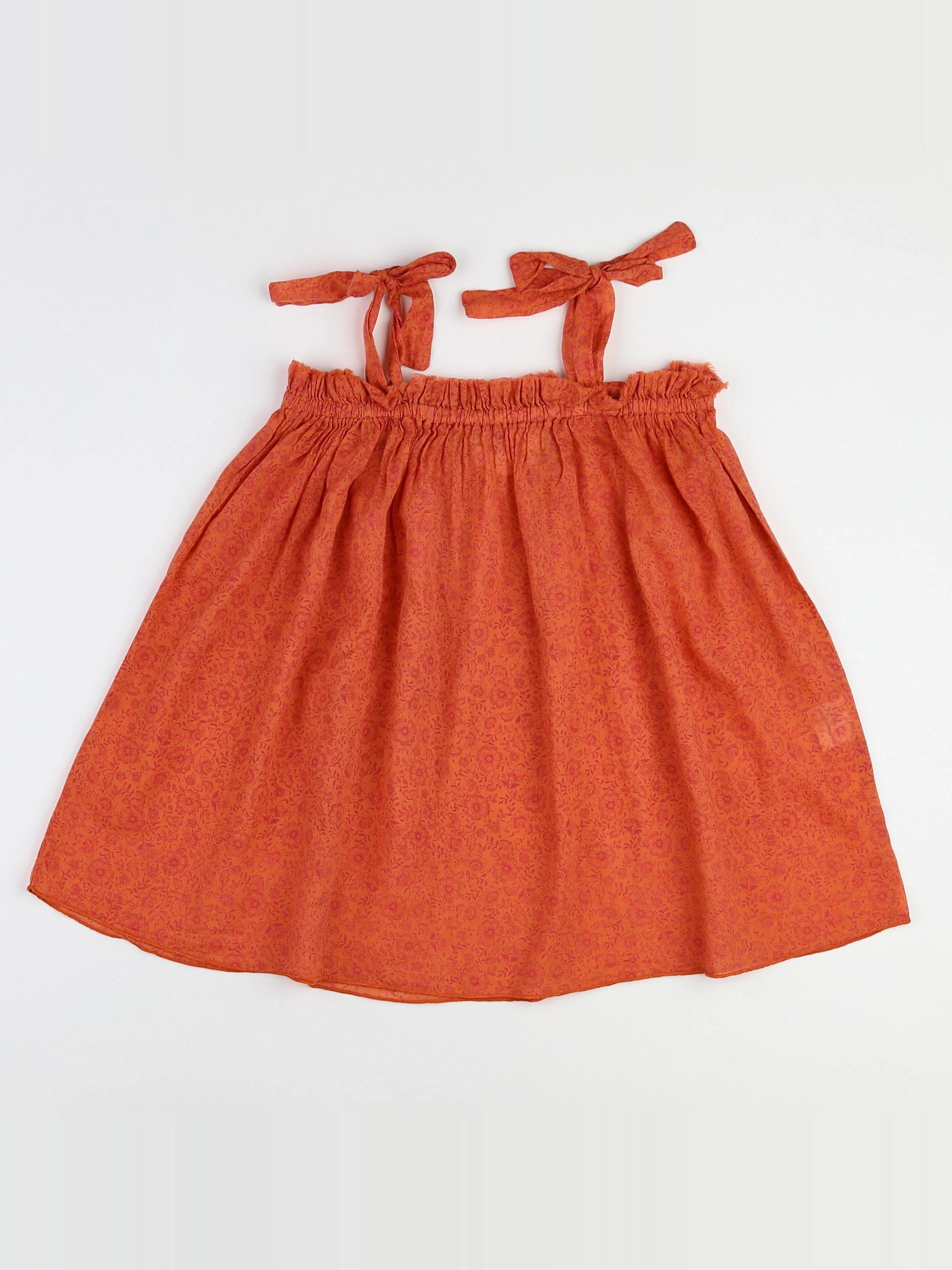 Longlivethequeen  - blouse orange (neuf) - 12 ans