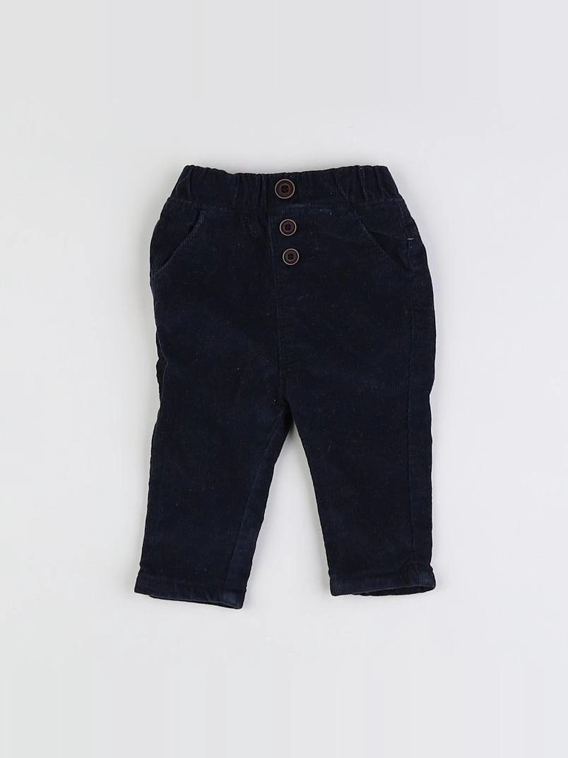 Tape à l'oeil - pantalon bleu - 3 mois