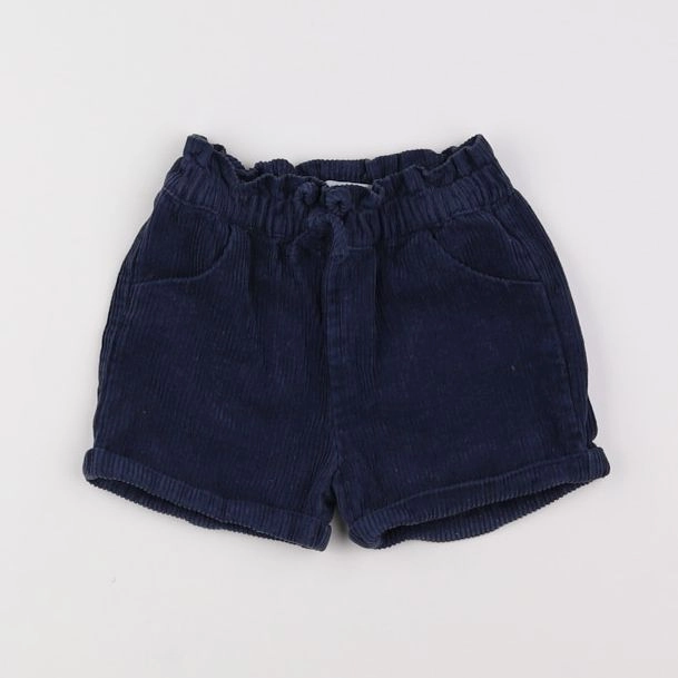 Vertbaudet - short bleu - 18 mois