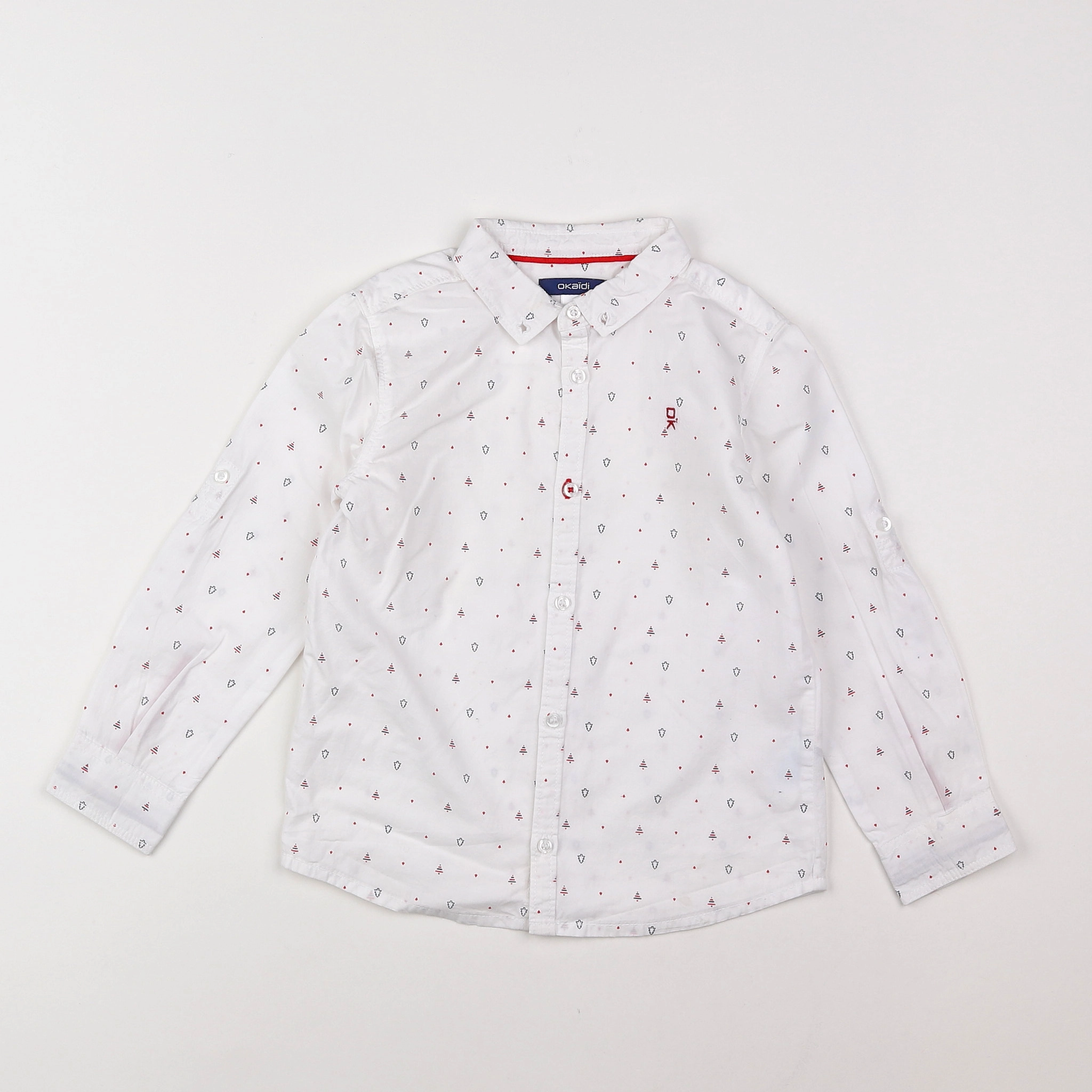 Okaidi - chemise blanc - 4 ans