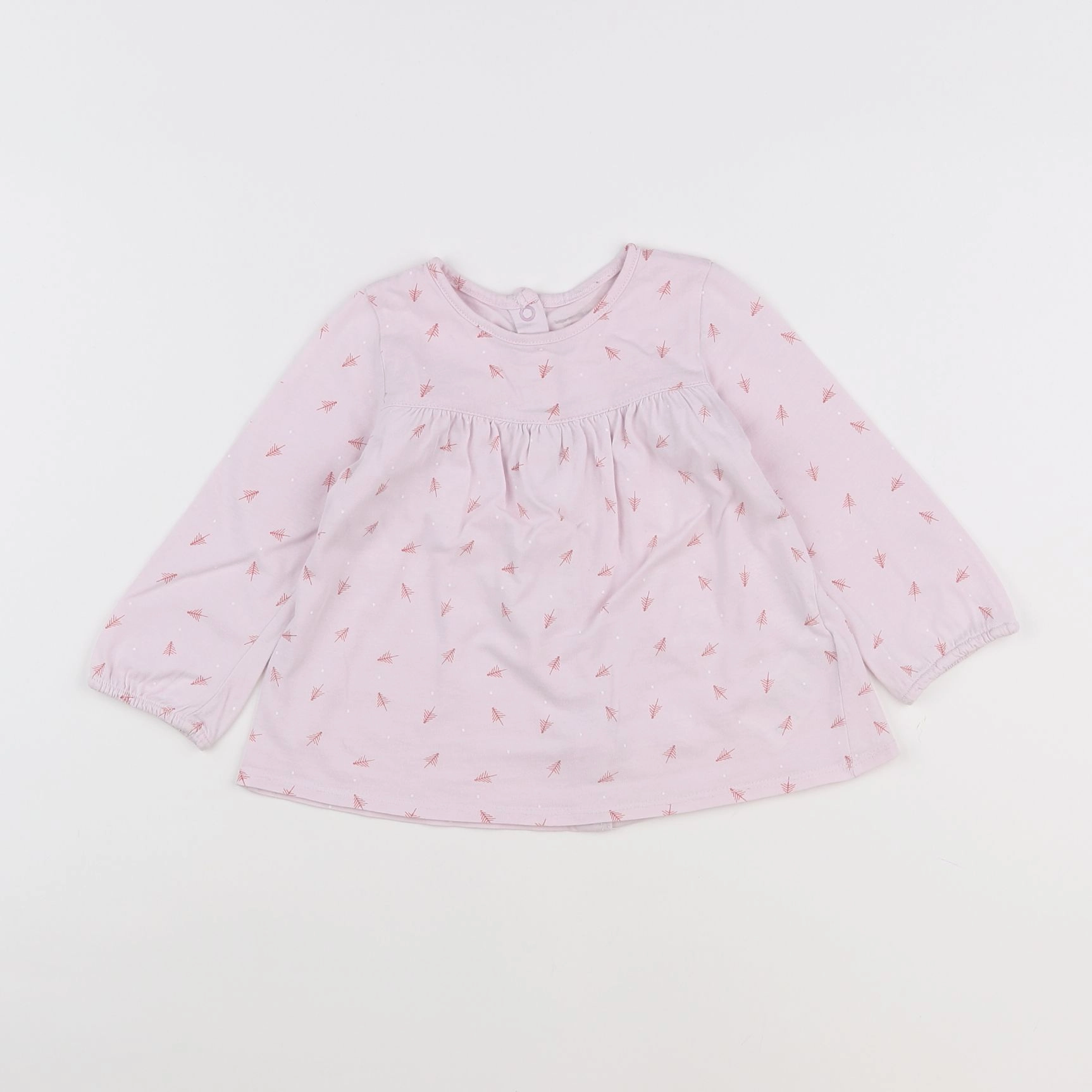 Vertbaudet - tee-shirt rose - 18 mois