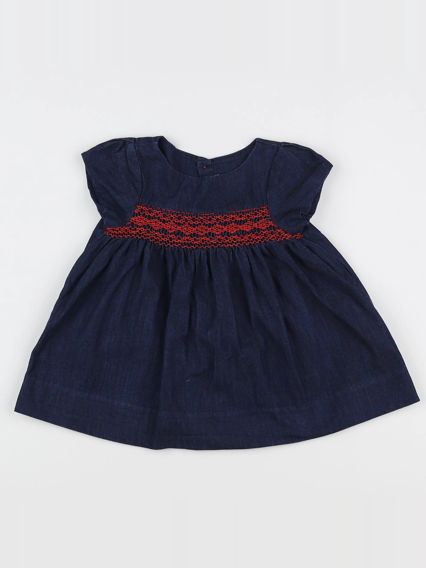 Jacadi - robe bleu - 12 mois