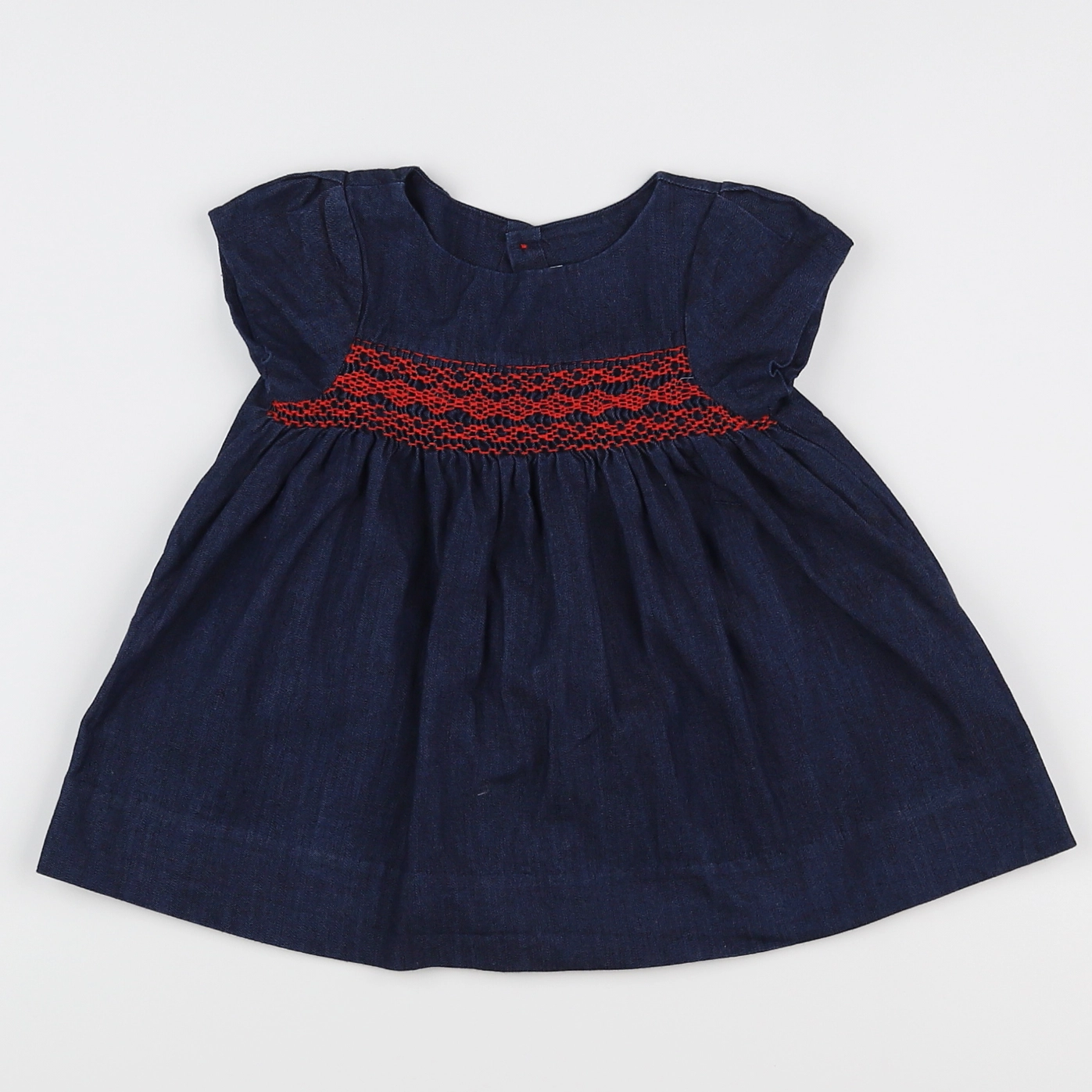 Jacadi - robe bleu - 12 mois