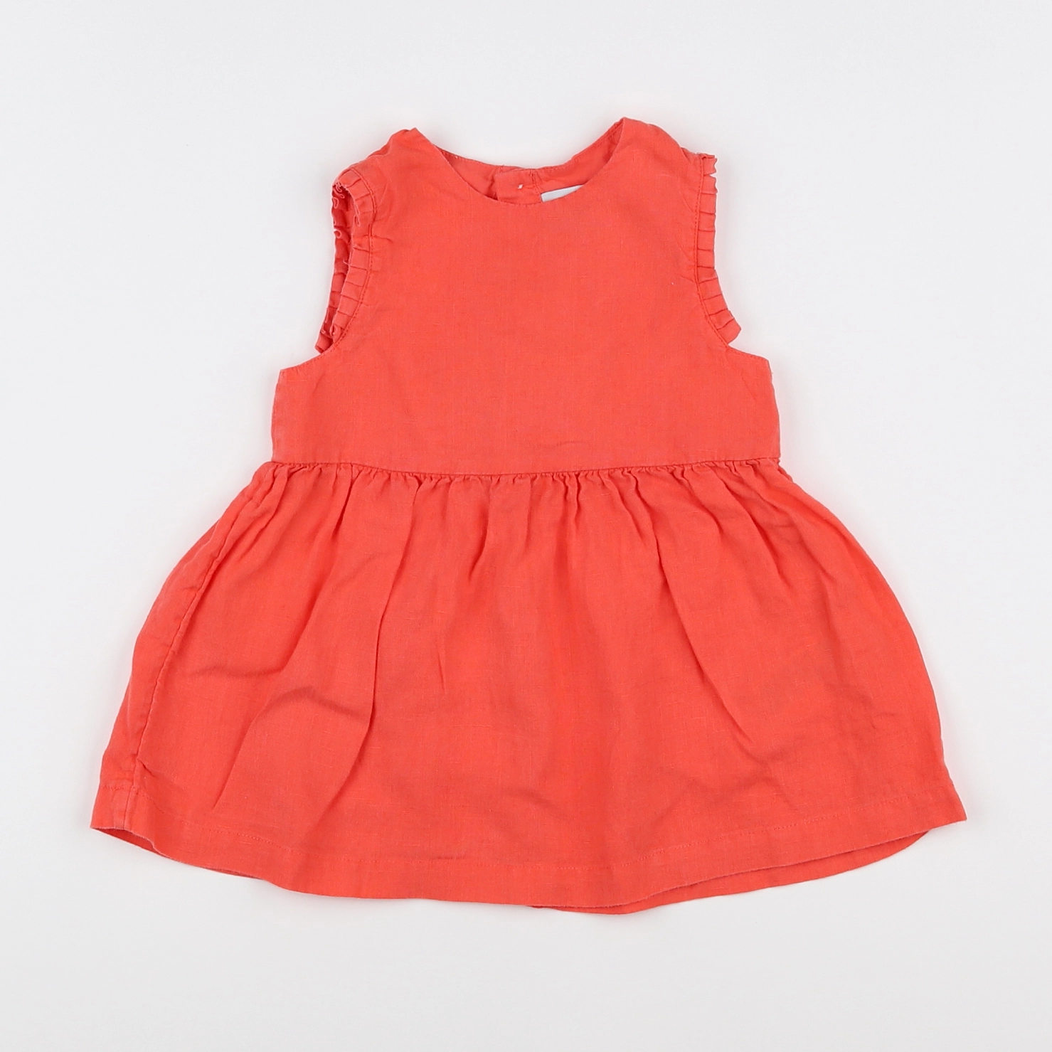 Petit Bateau - robe rose - 12 mois