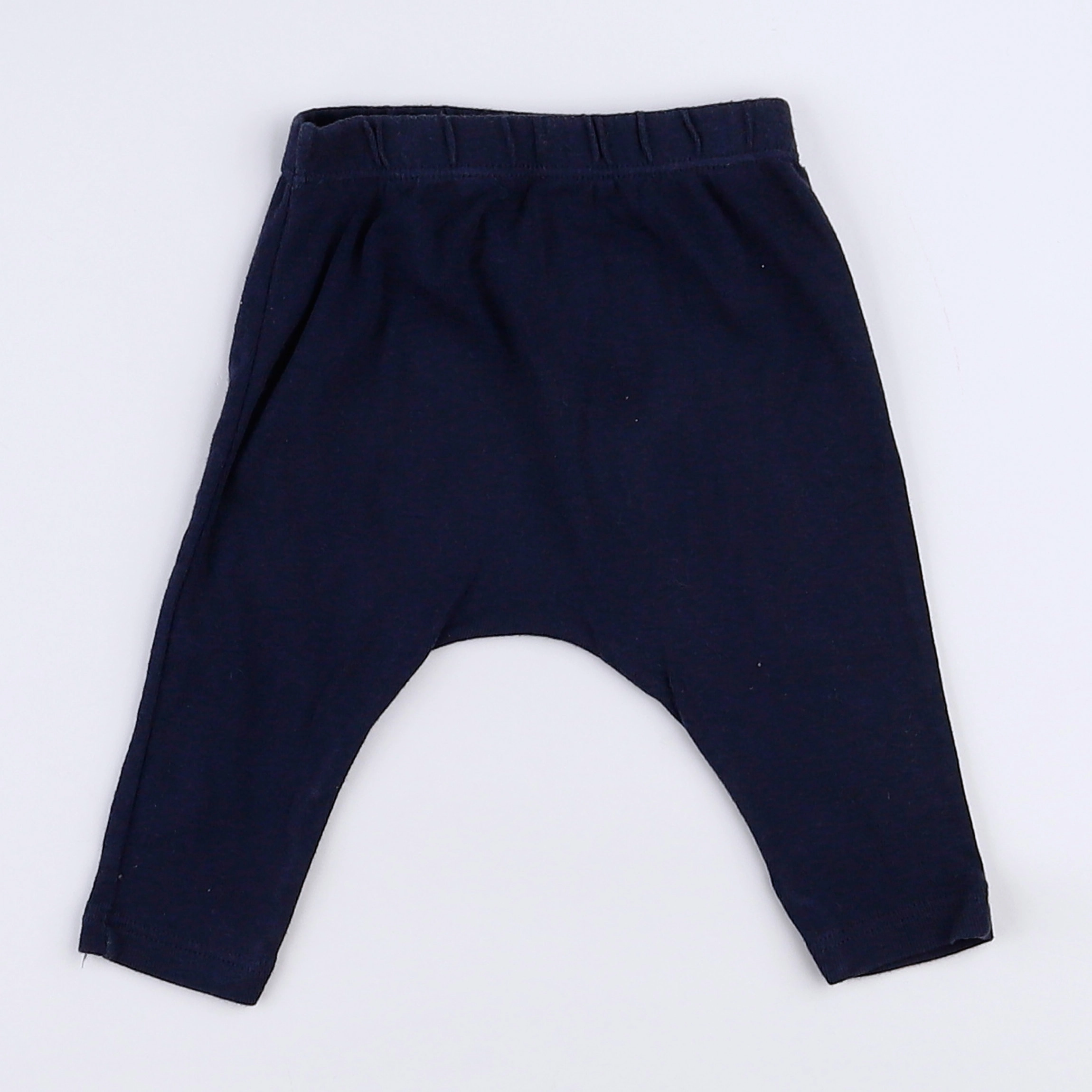 Petit Bateau - sarouel bleu - 3 mois