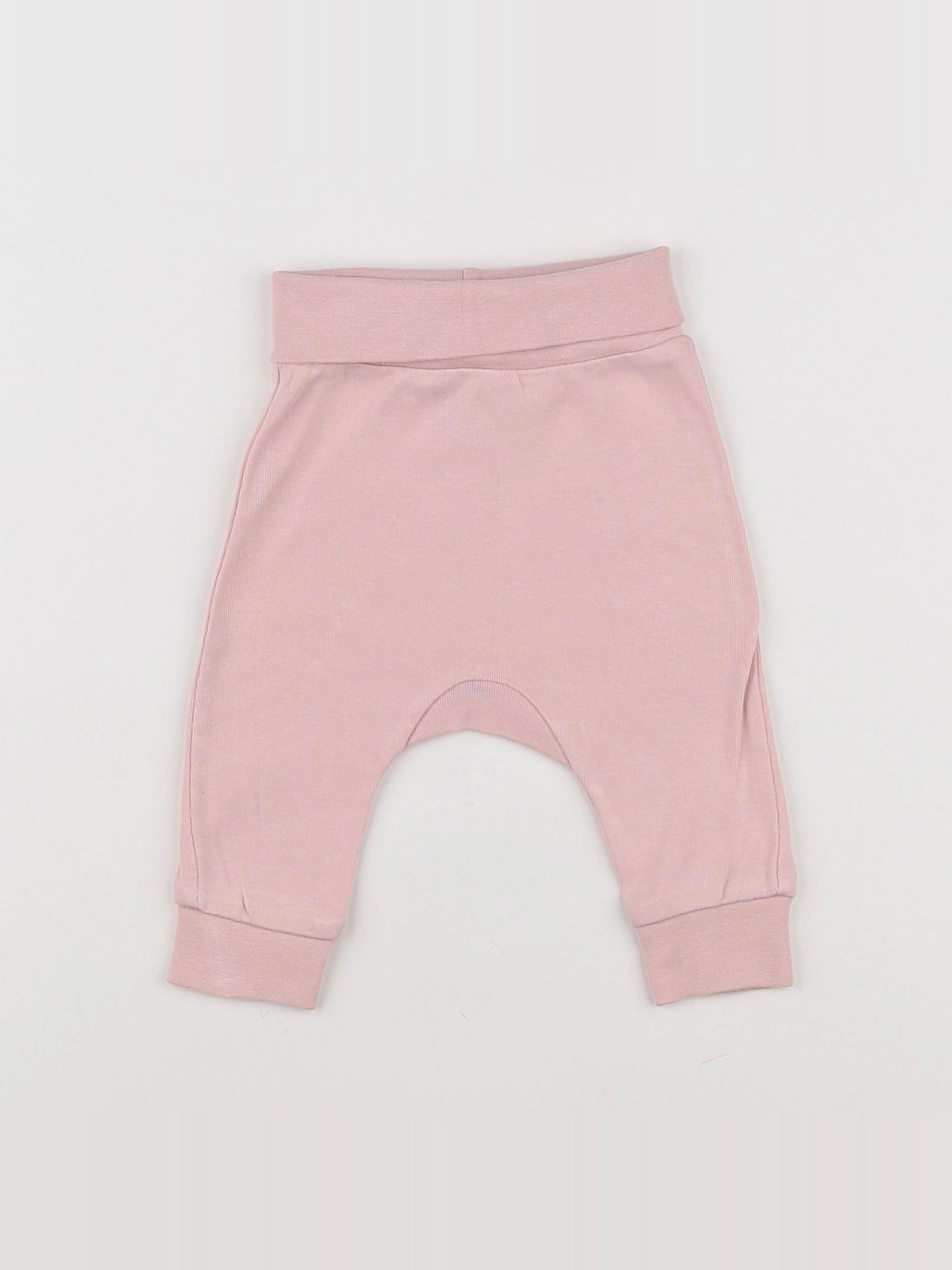 H&M - legging rose - 1 mois