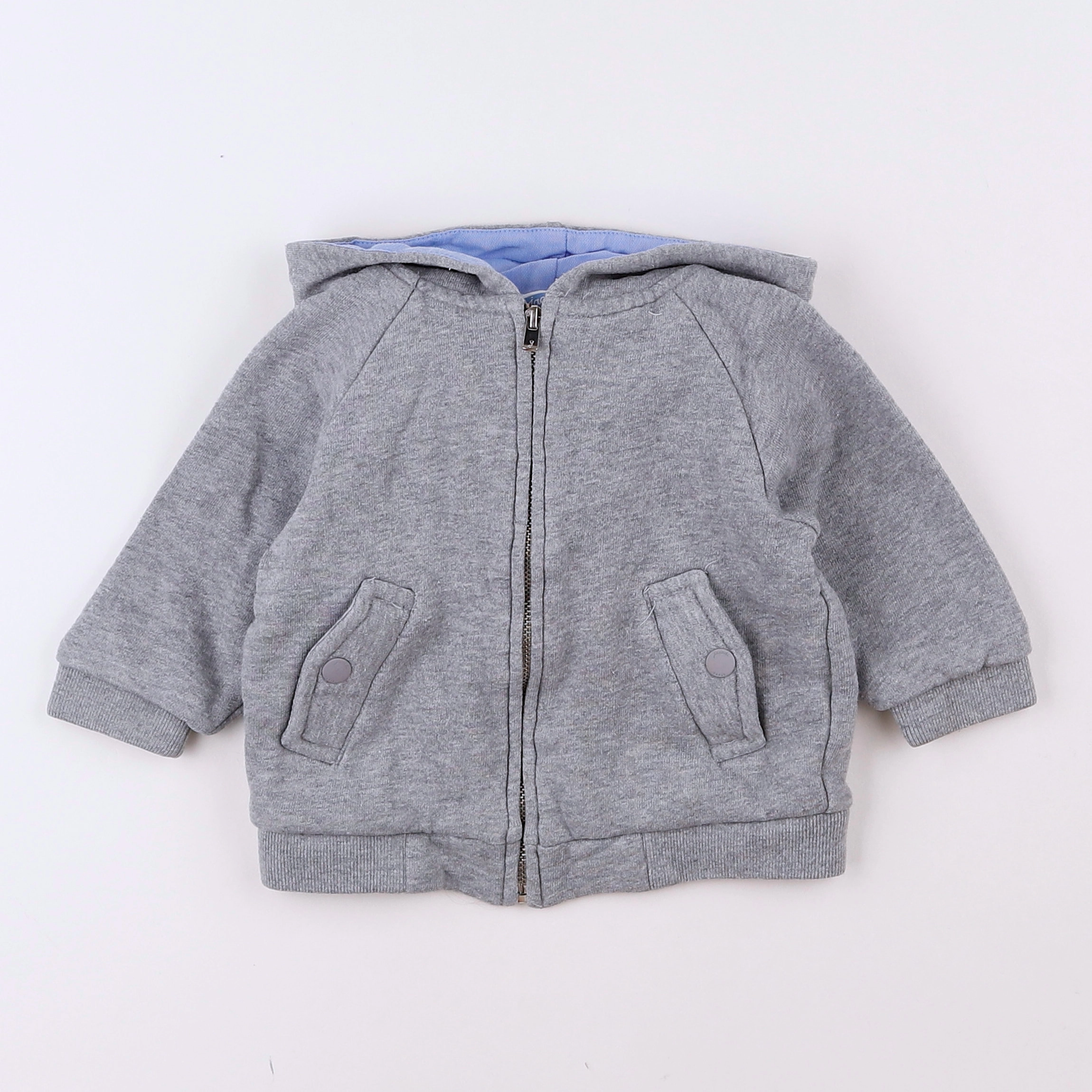 Jacadi - sweat gris - 12 mois