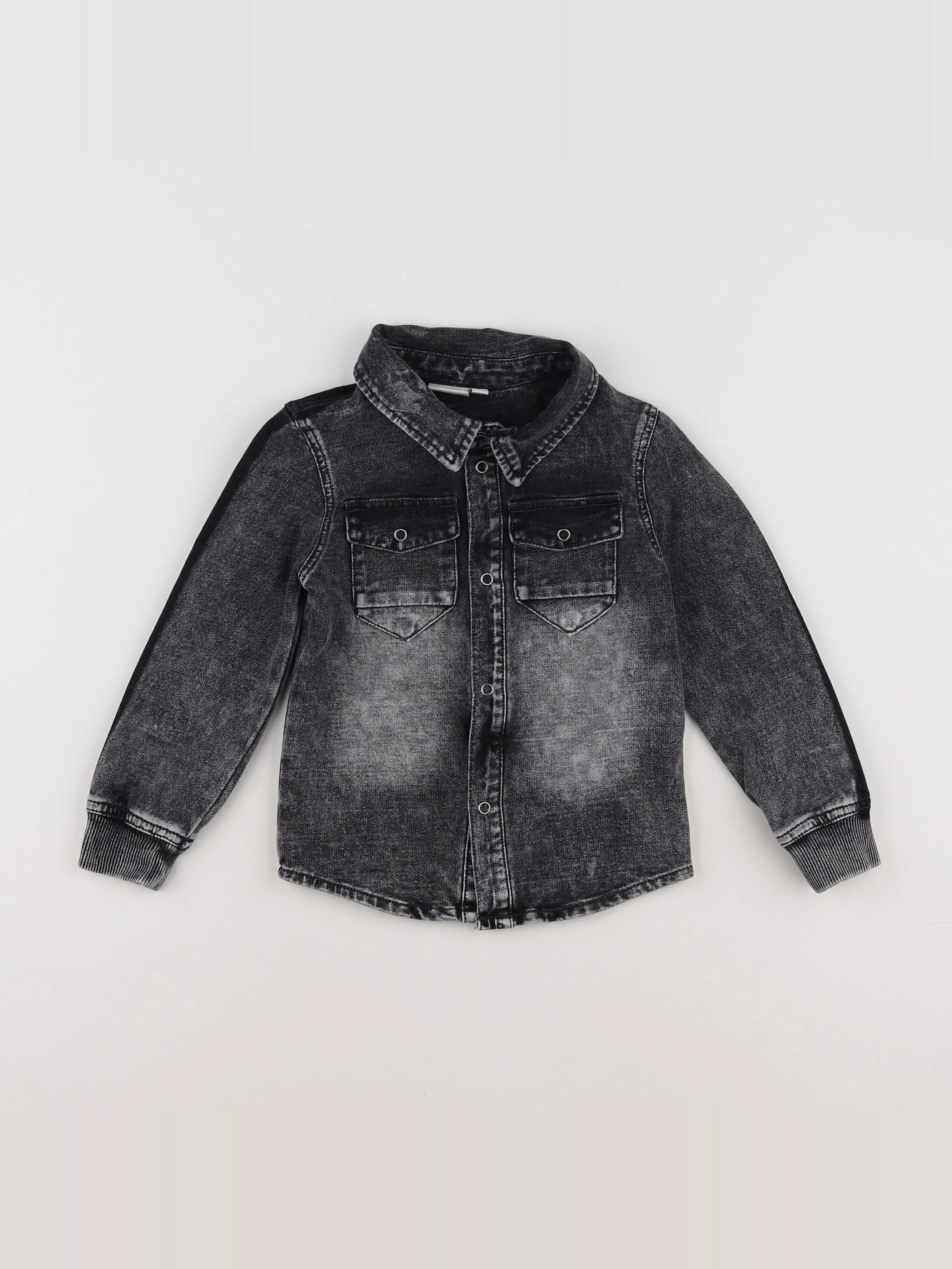 Name it - chemise noir - 18 mois à 2 ans