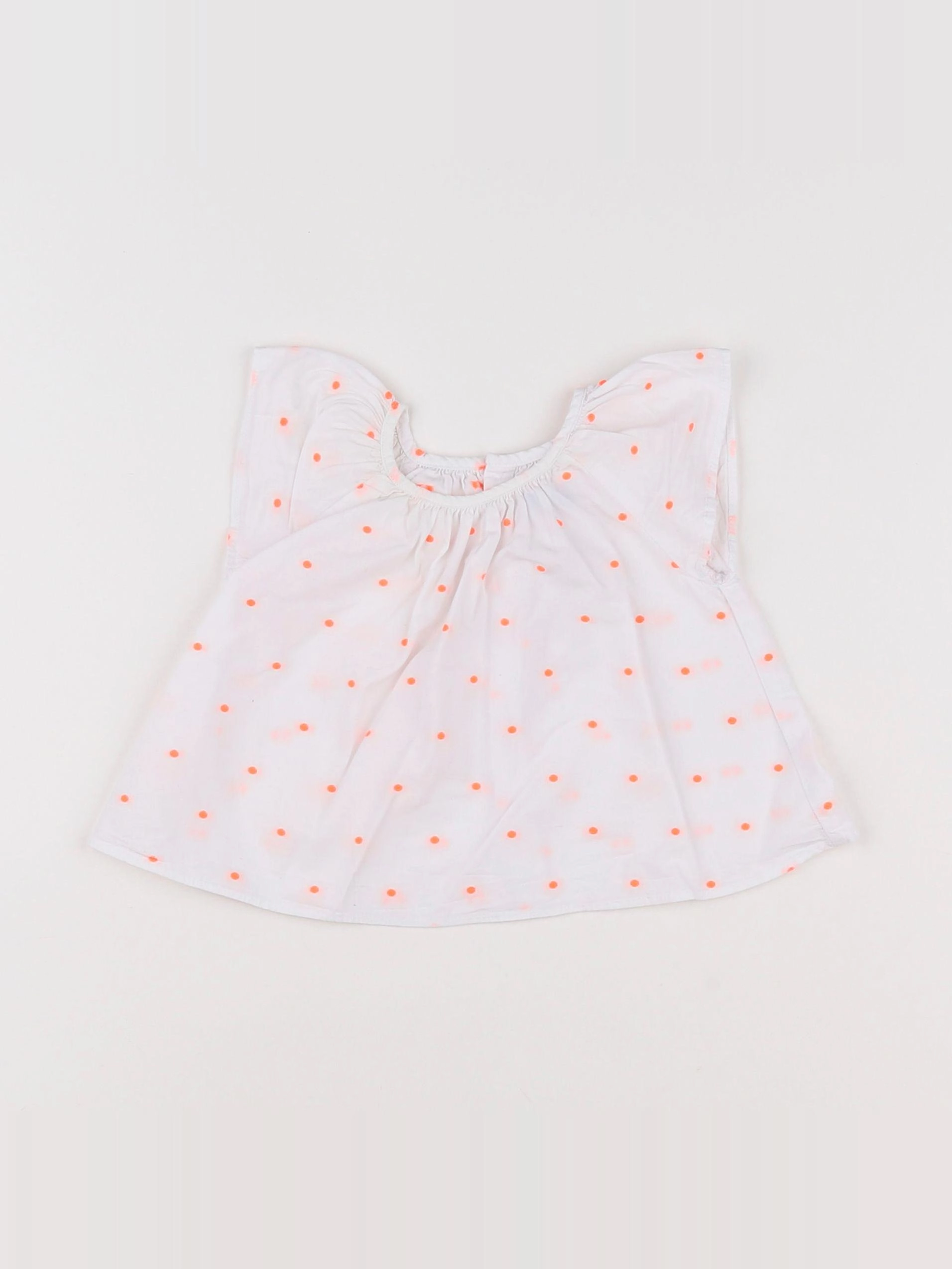 Jacadi - blouse blanc - 6 mois