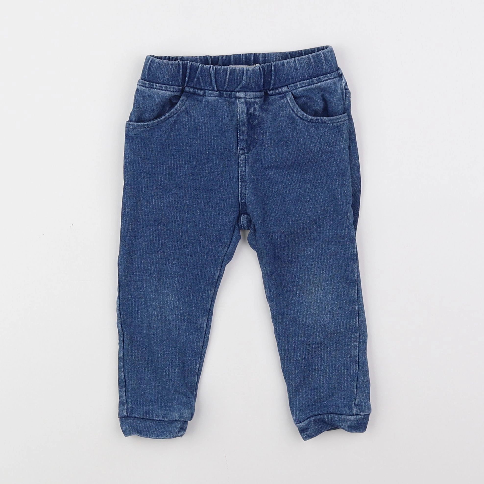 Boutchou - jegging bleu - 12 mois