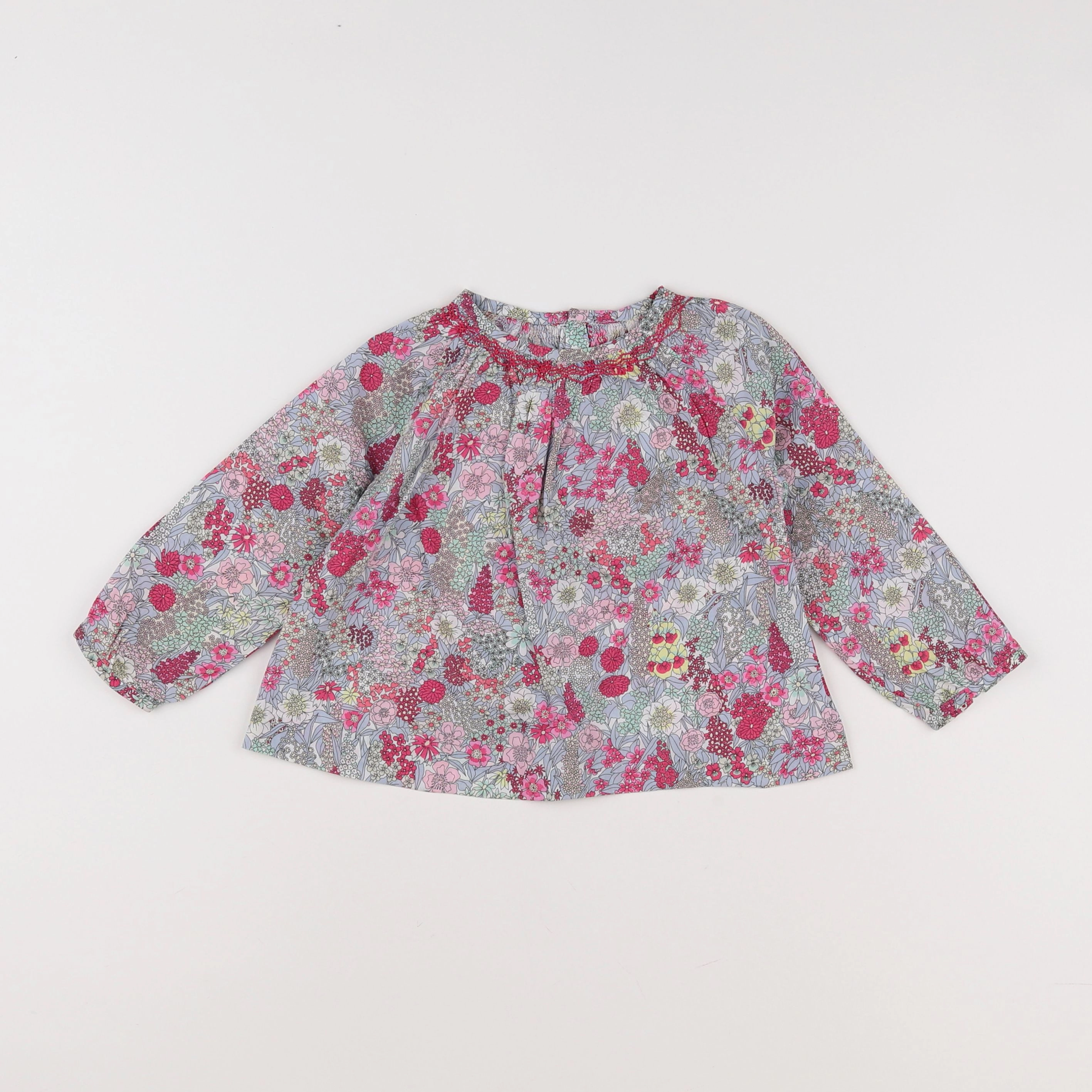 Jacadi - blouse multicolore - 2 ans