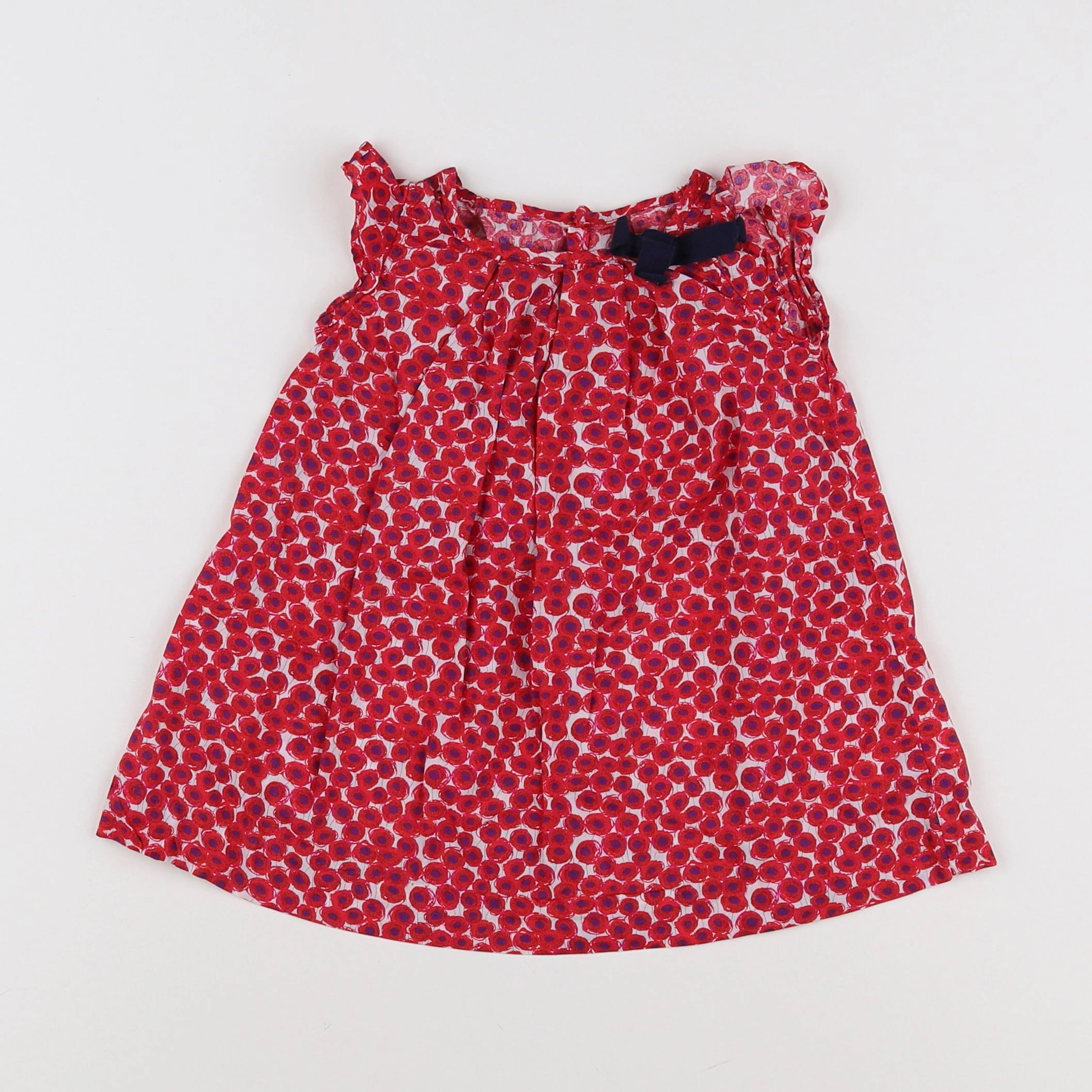Jacadi - robe rouge - 6 mois