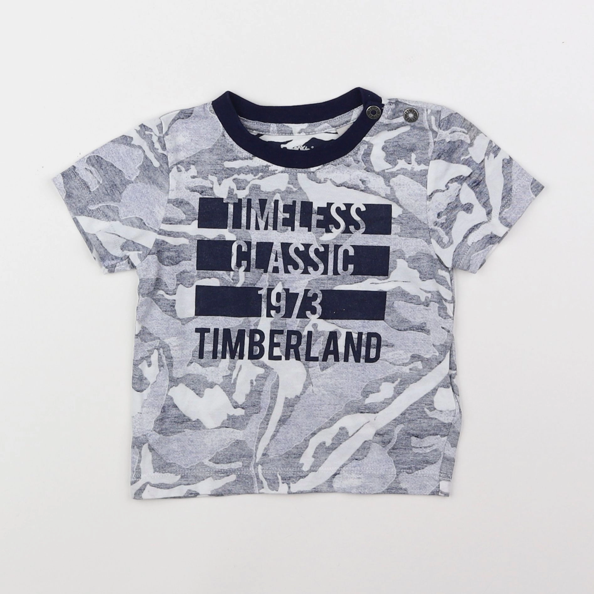 Timberland - tee-shirt bleu - 9 mois