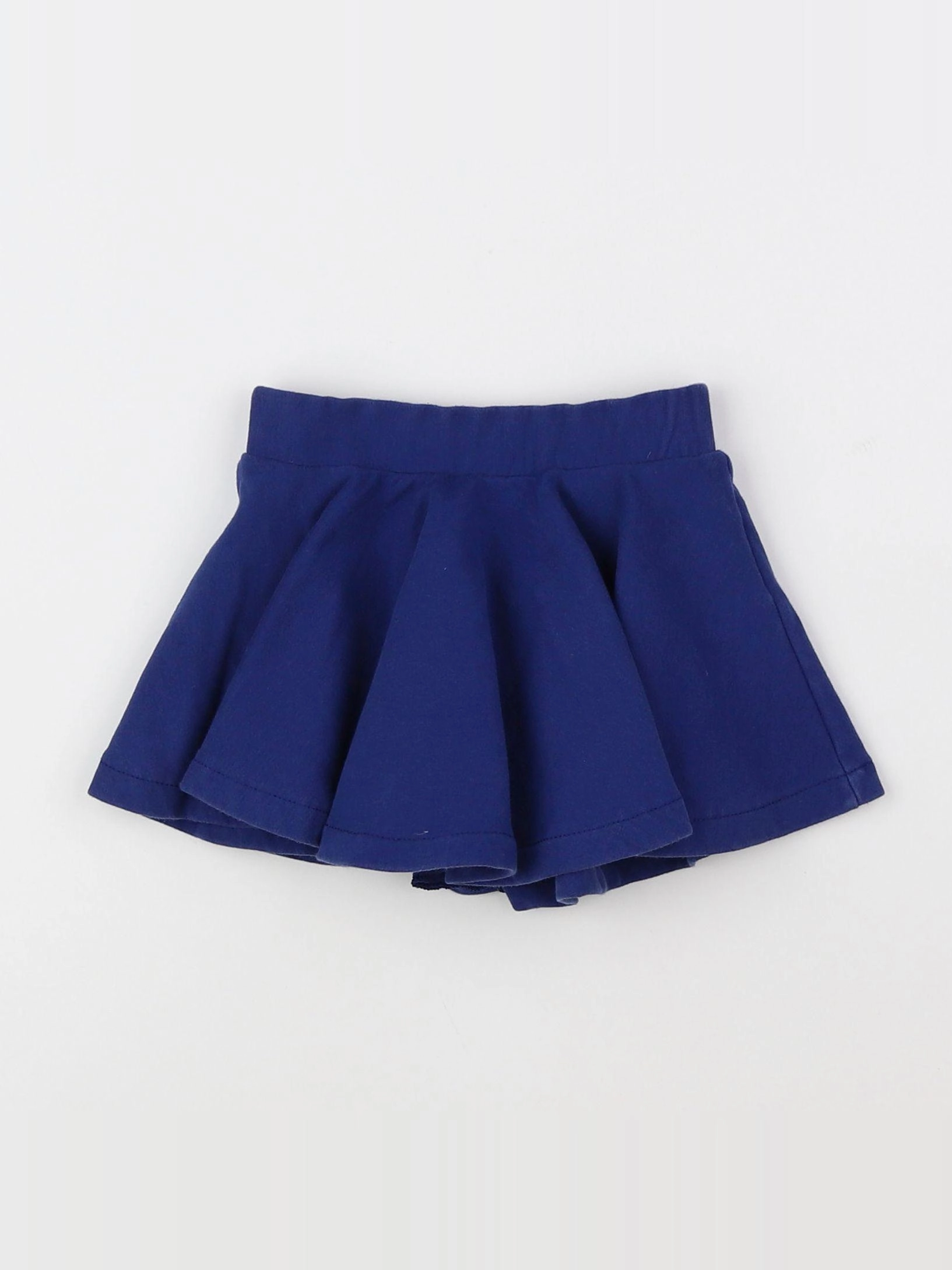Benetton - jupe bleu - 9/12 mois