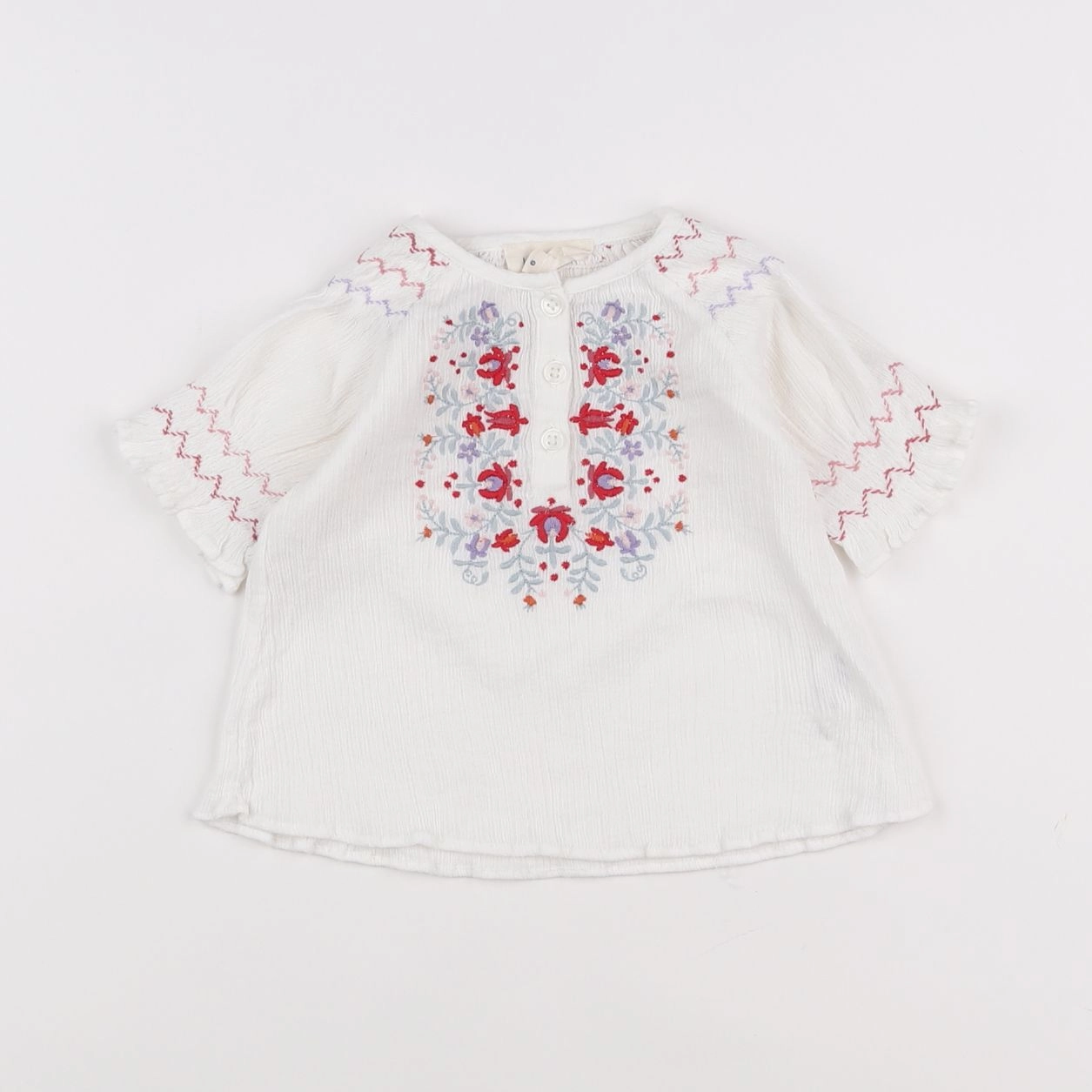 Louis Louise - blouse blanc - 6 mois