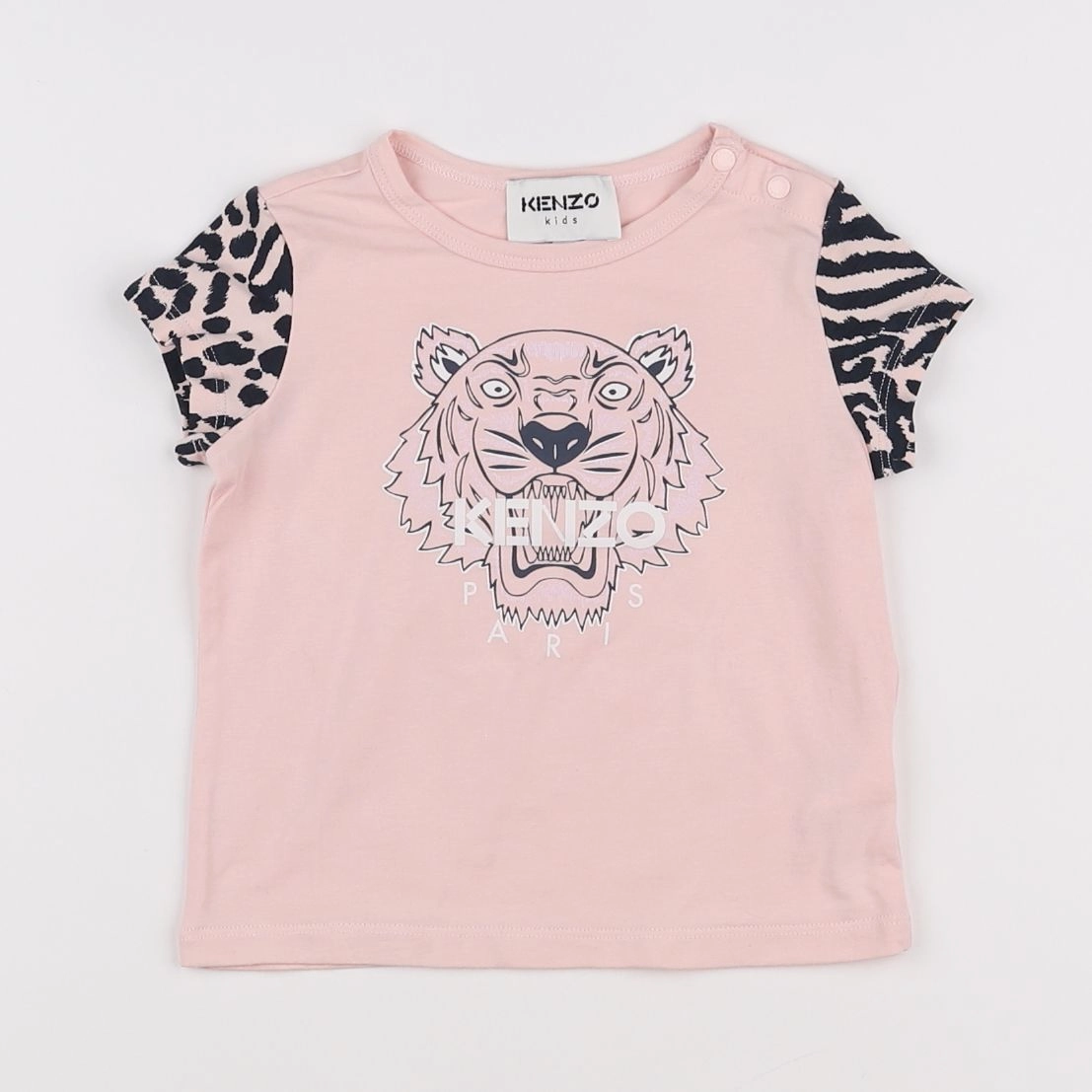 Kenzo - tee-shirt rose - 18 mois