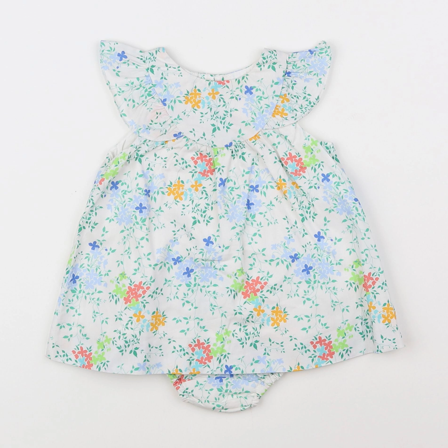 Zara - robe multicolore - 6/9 mois