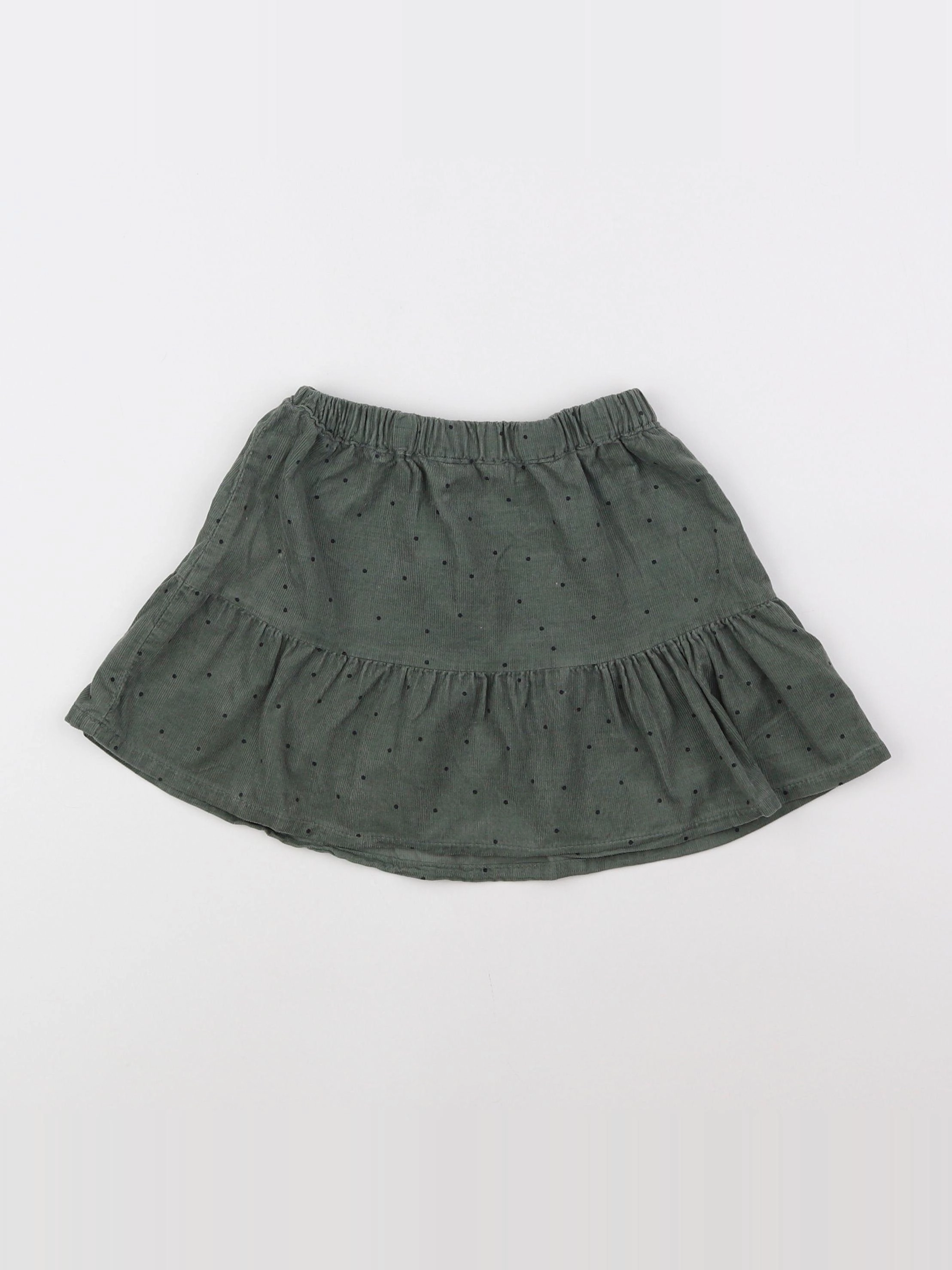 Vertbaudet - jupe vert - 5 ans