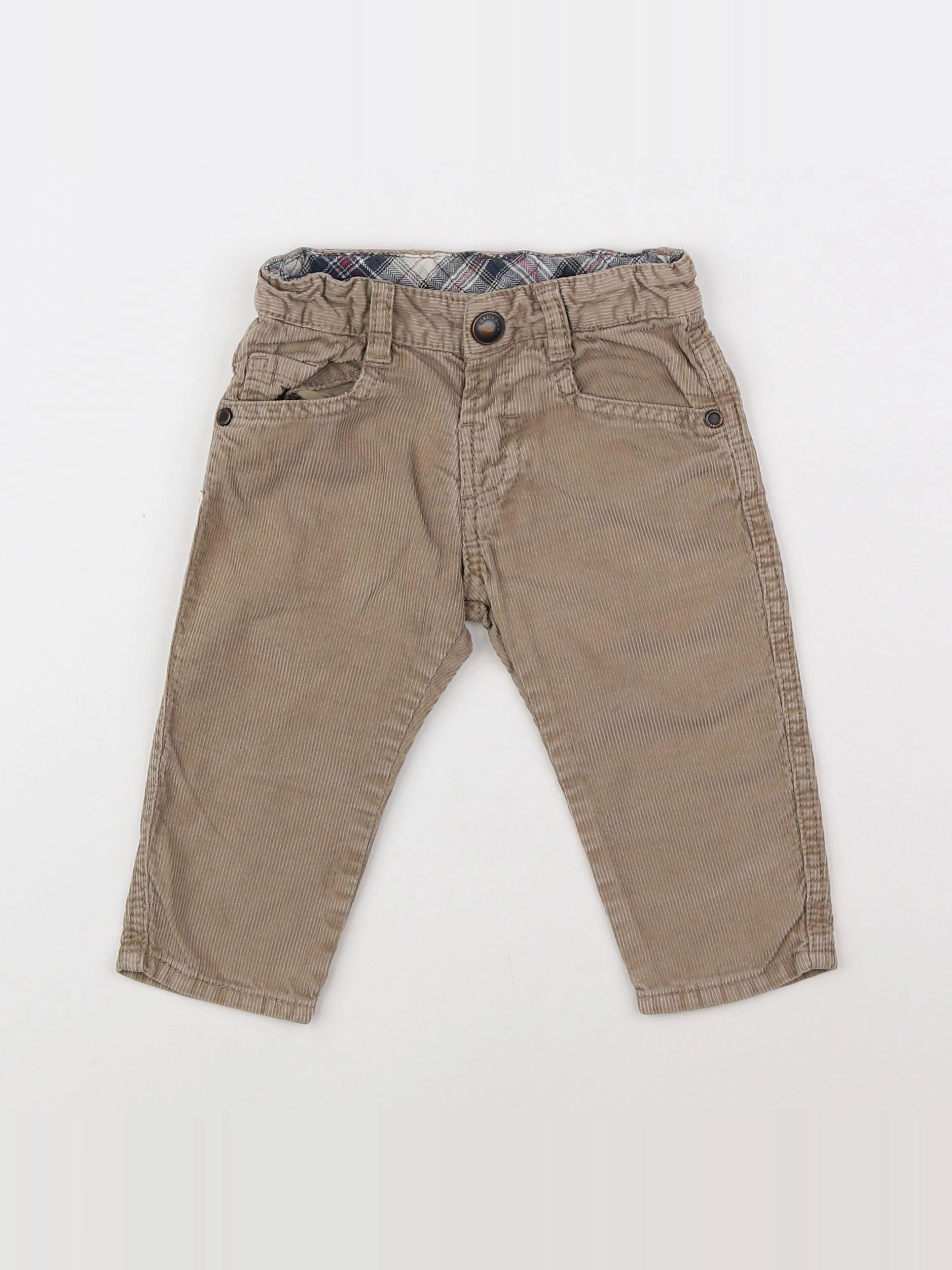 Zara - pantalon beige - 6/9 mois