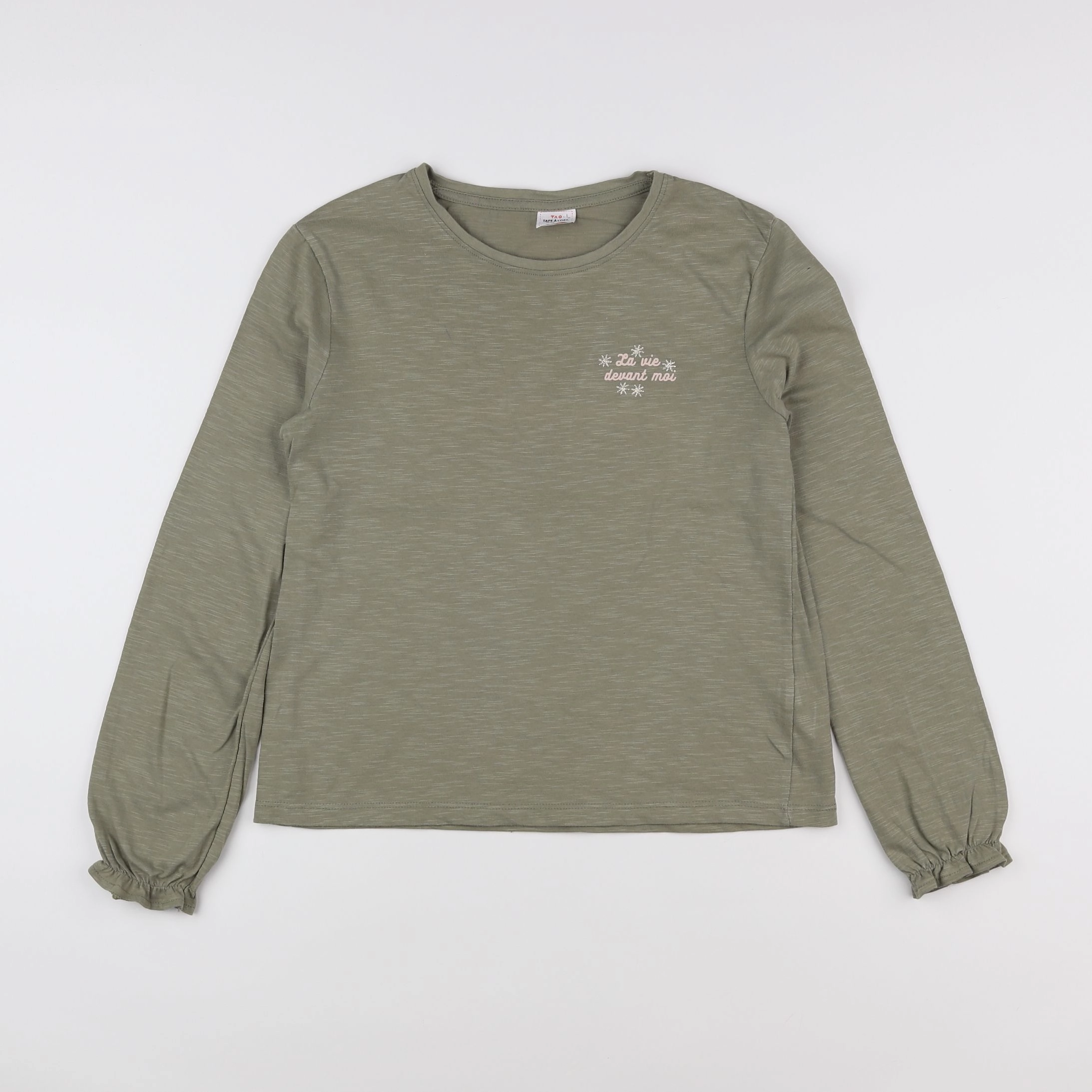Tape à l'oeil - tee-shirt vert, or - 12 ans