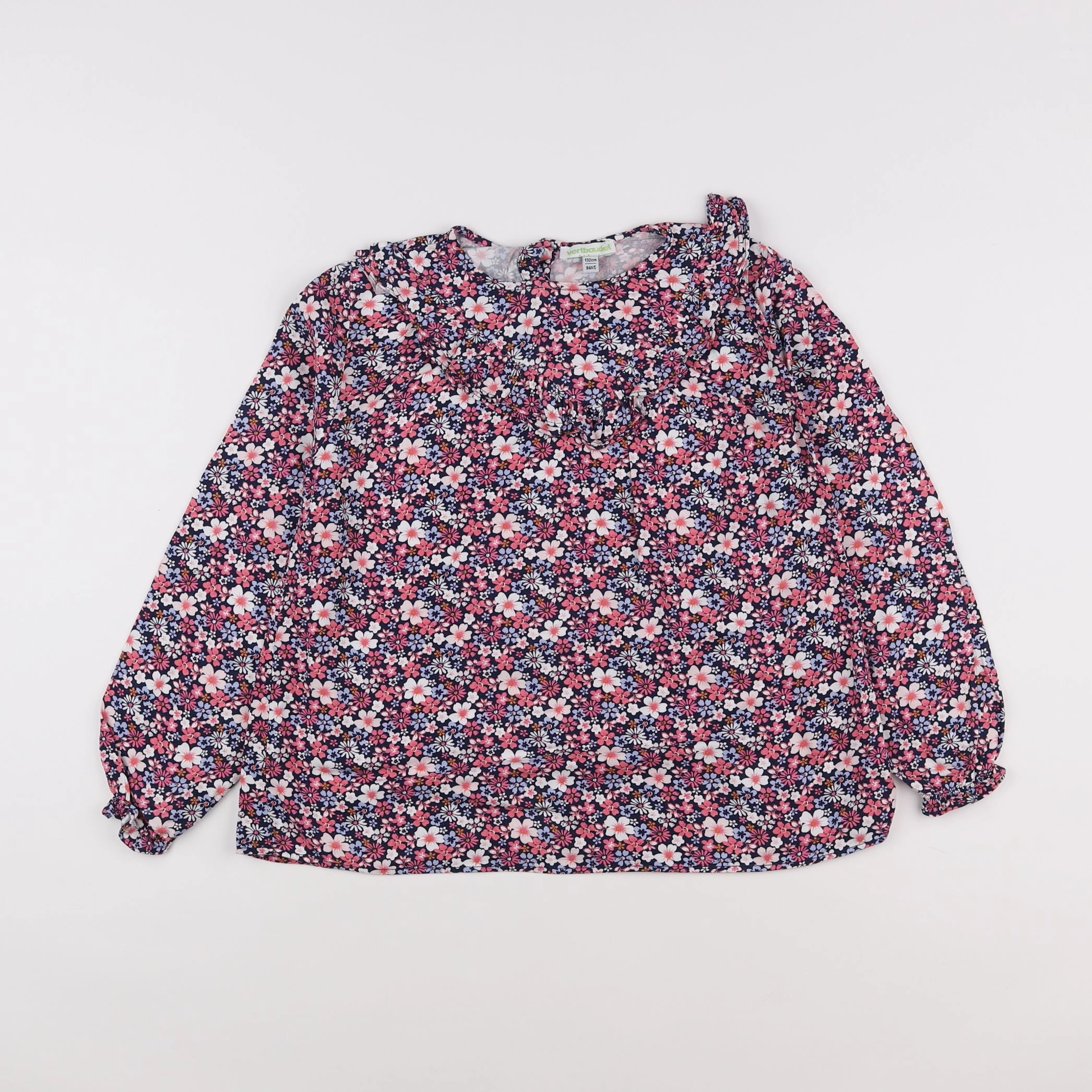 Vertbaudet - blouse multicolore - 9 ans
