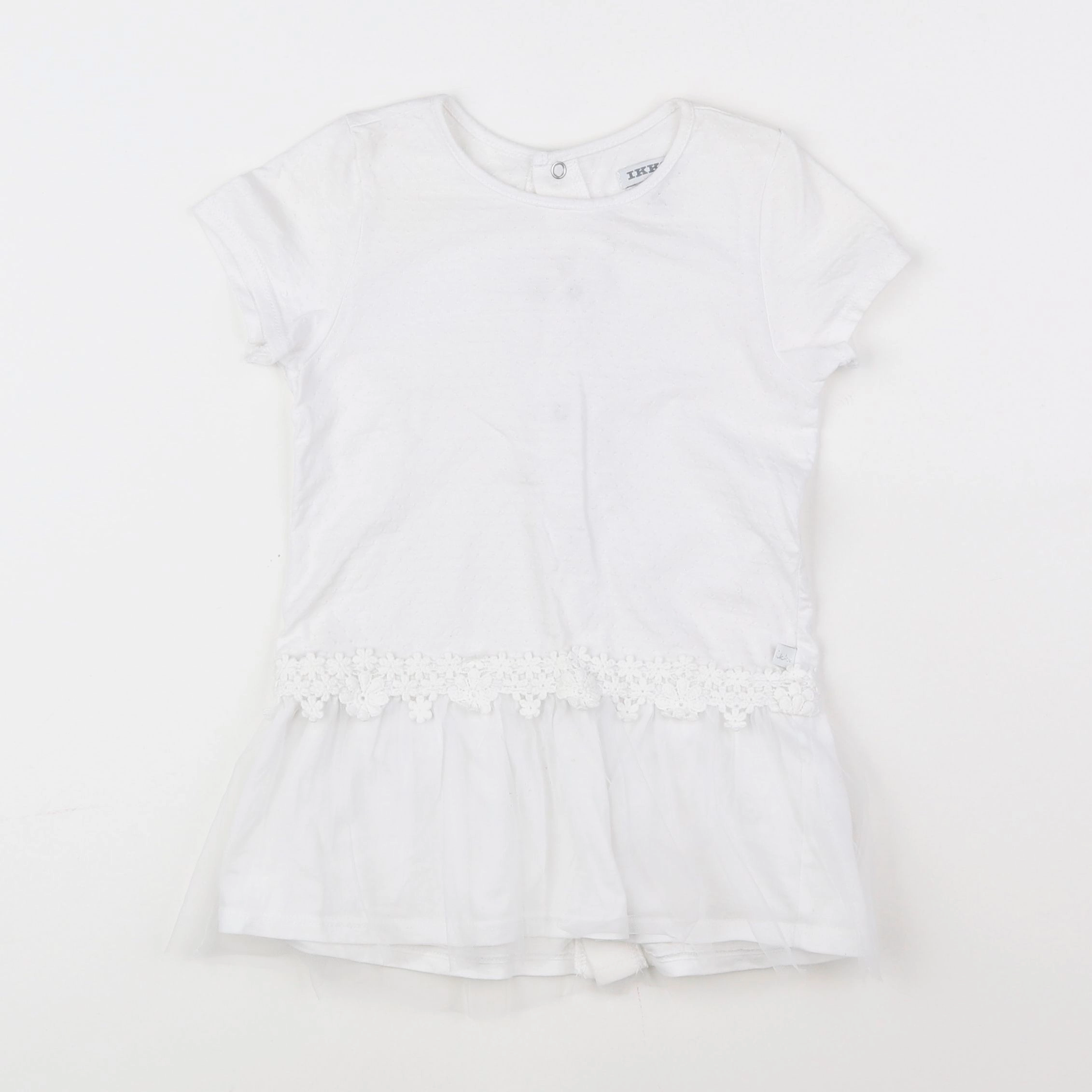 IKKS - robe blanc - 2 ans