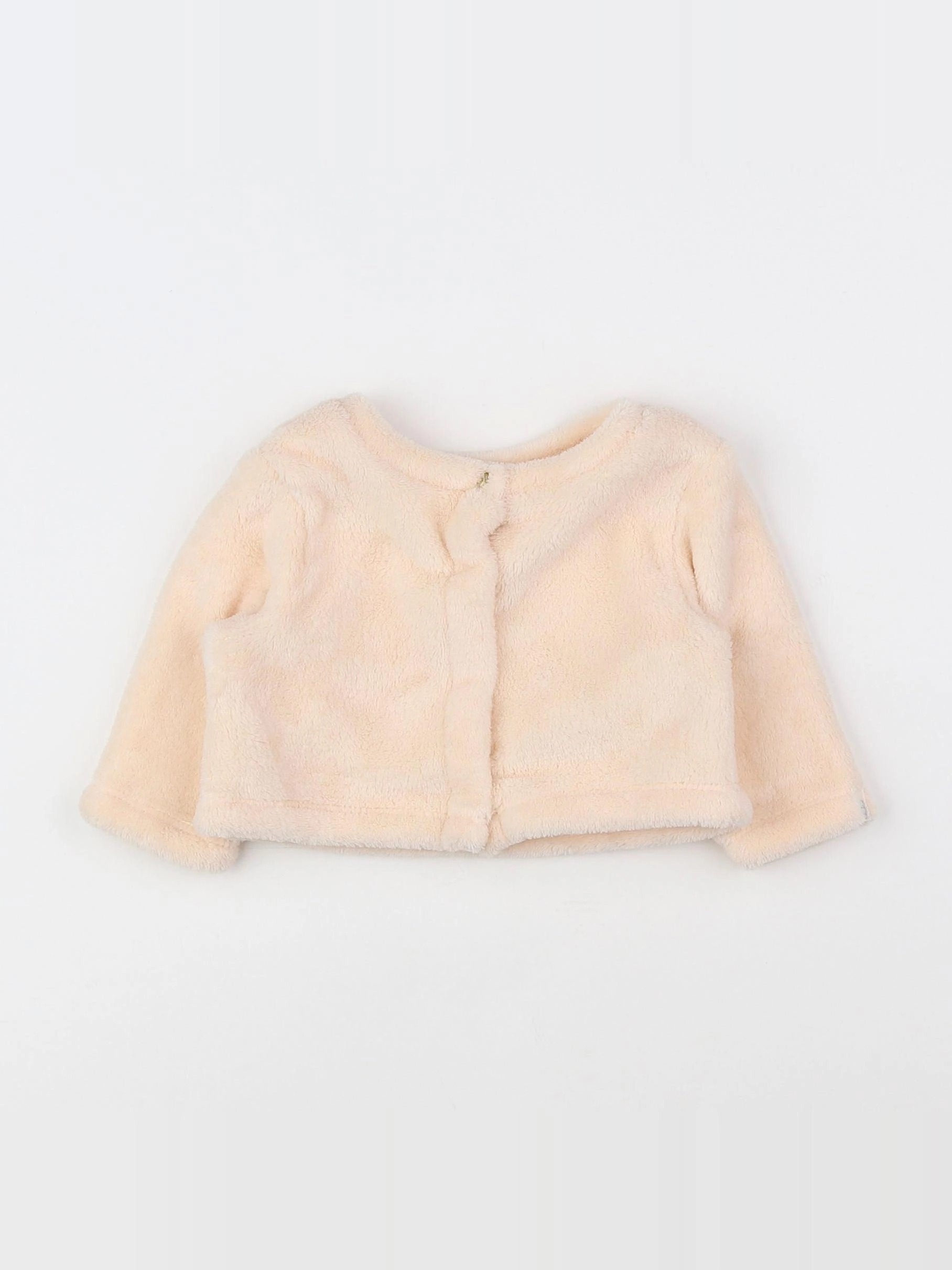 IKKS - gilet beige, rose - 6 mois