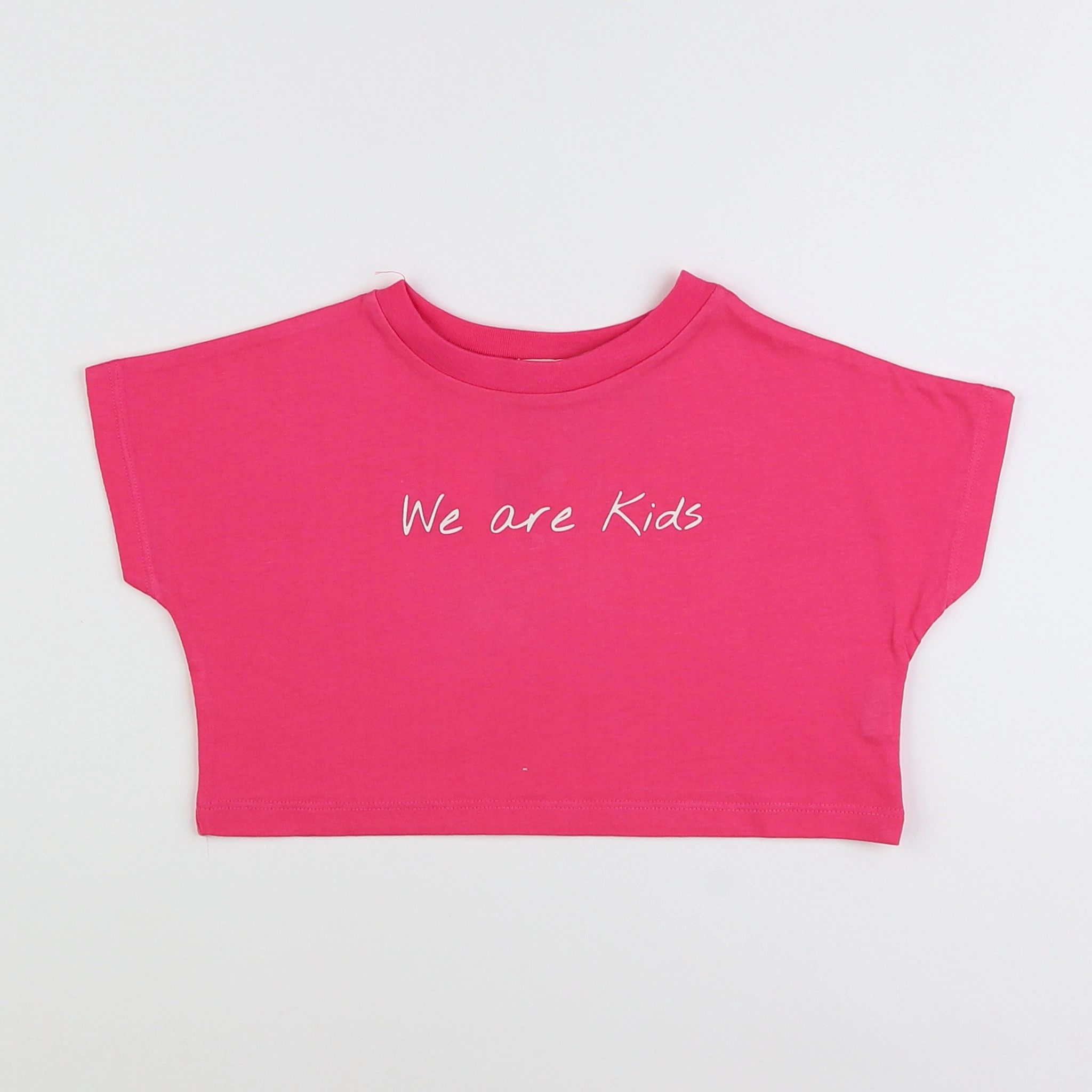 We are kids - crop top rose (neuf) - 18 mois à 2 ans