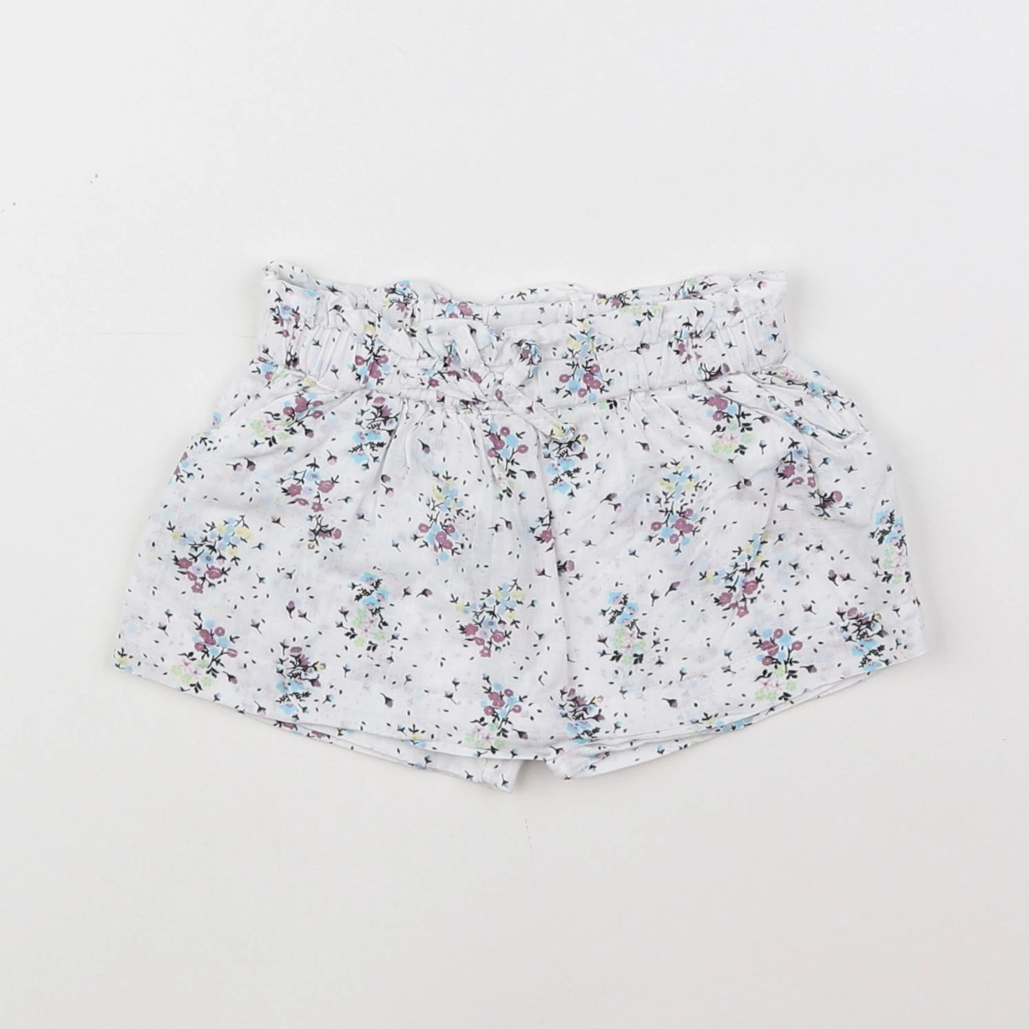 Vertbaudet - short blanc - 6 mois