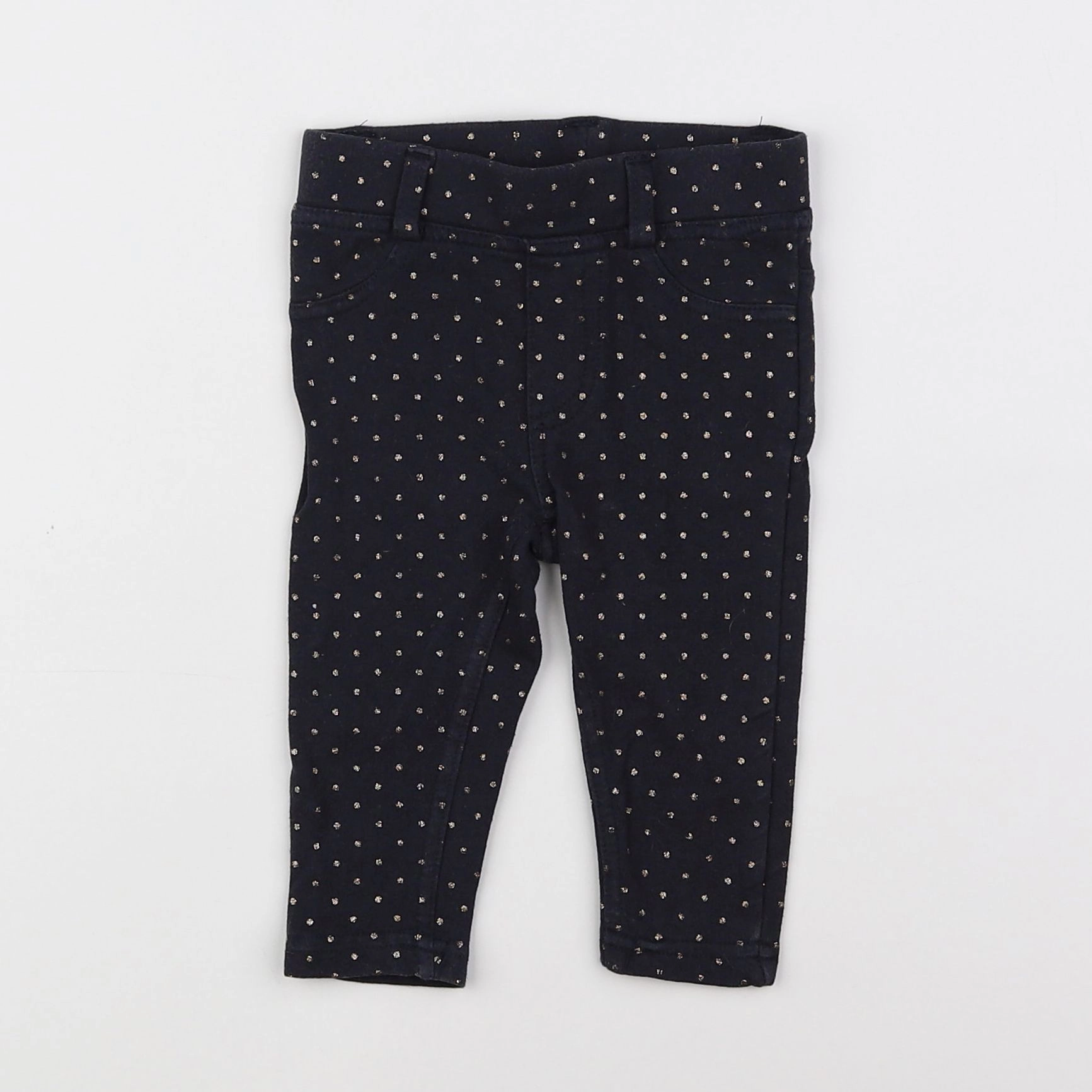 Boutchou - jegging noir - 6 mois