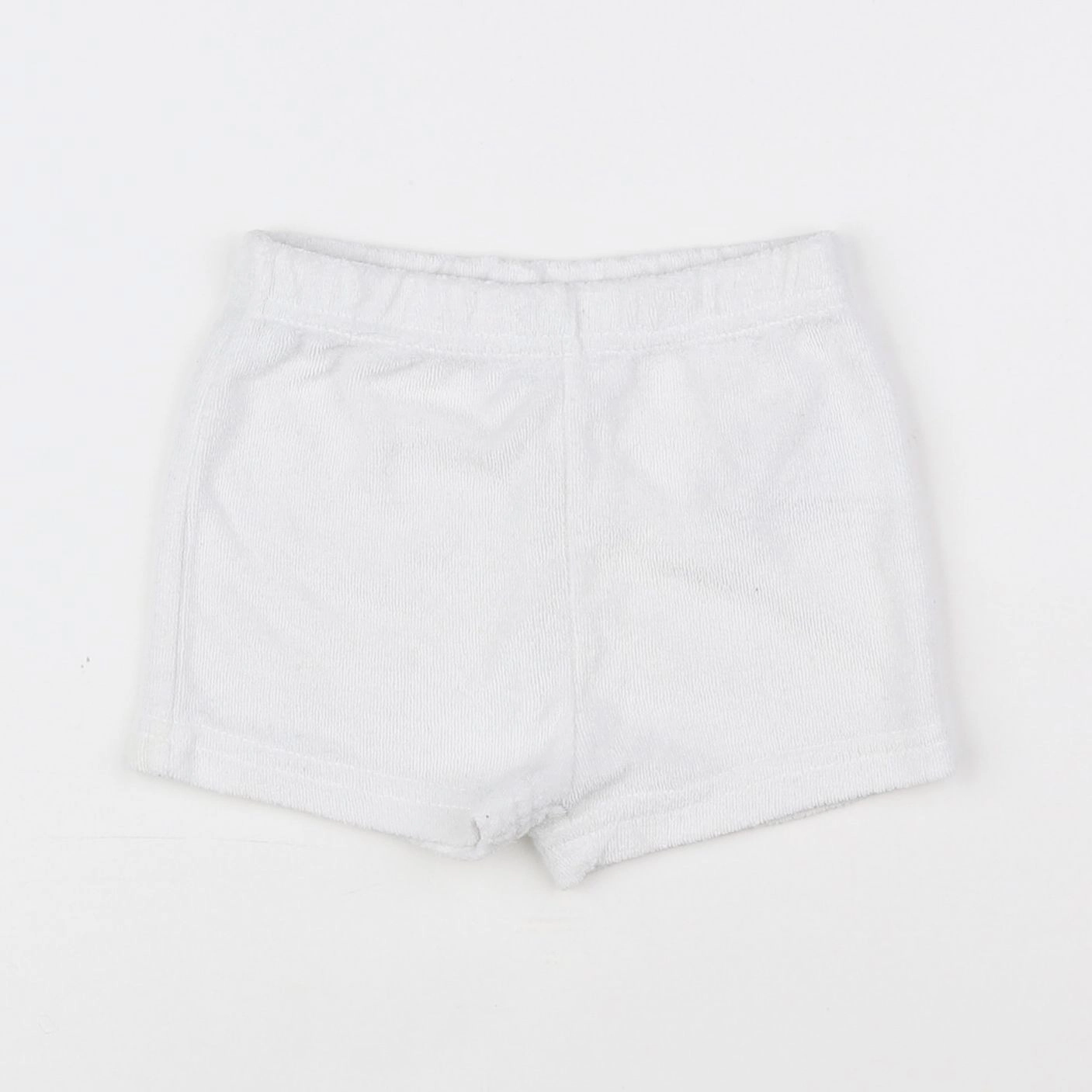 Vertbaudet - short blanc - 12 mois