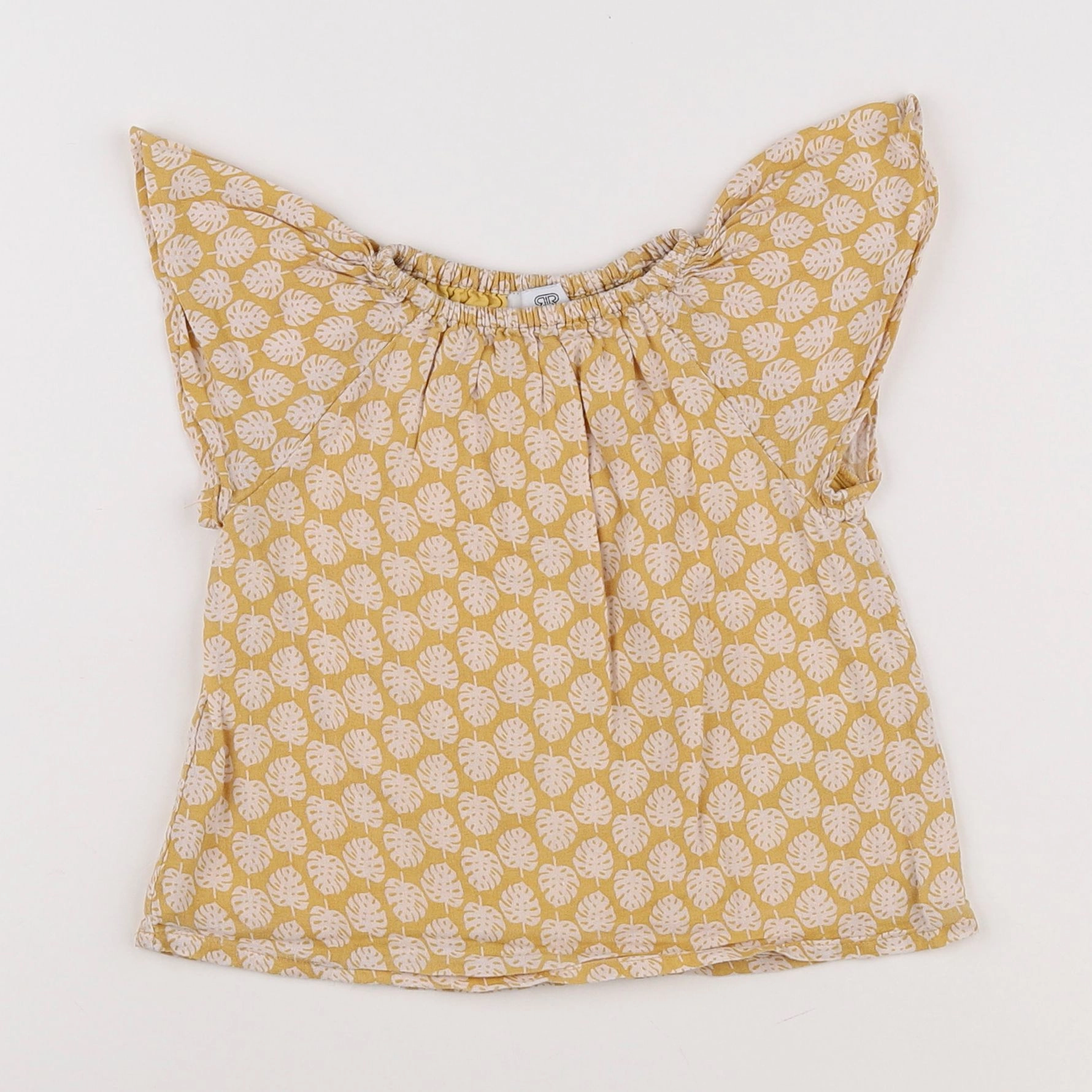 La Redoute - blouse jaune - 9 mois