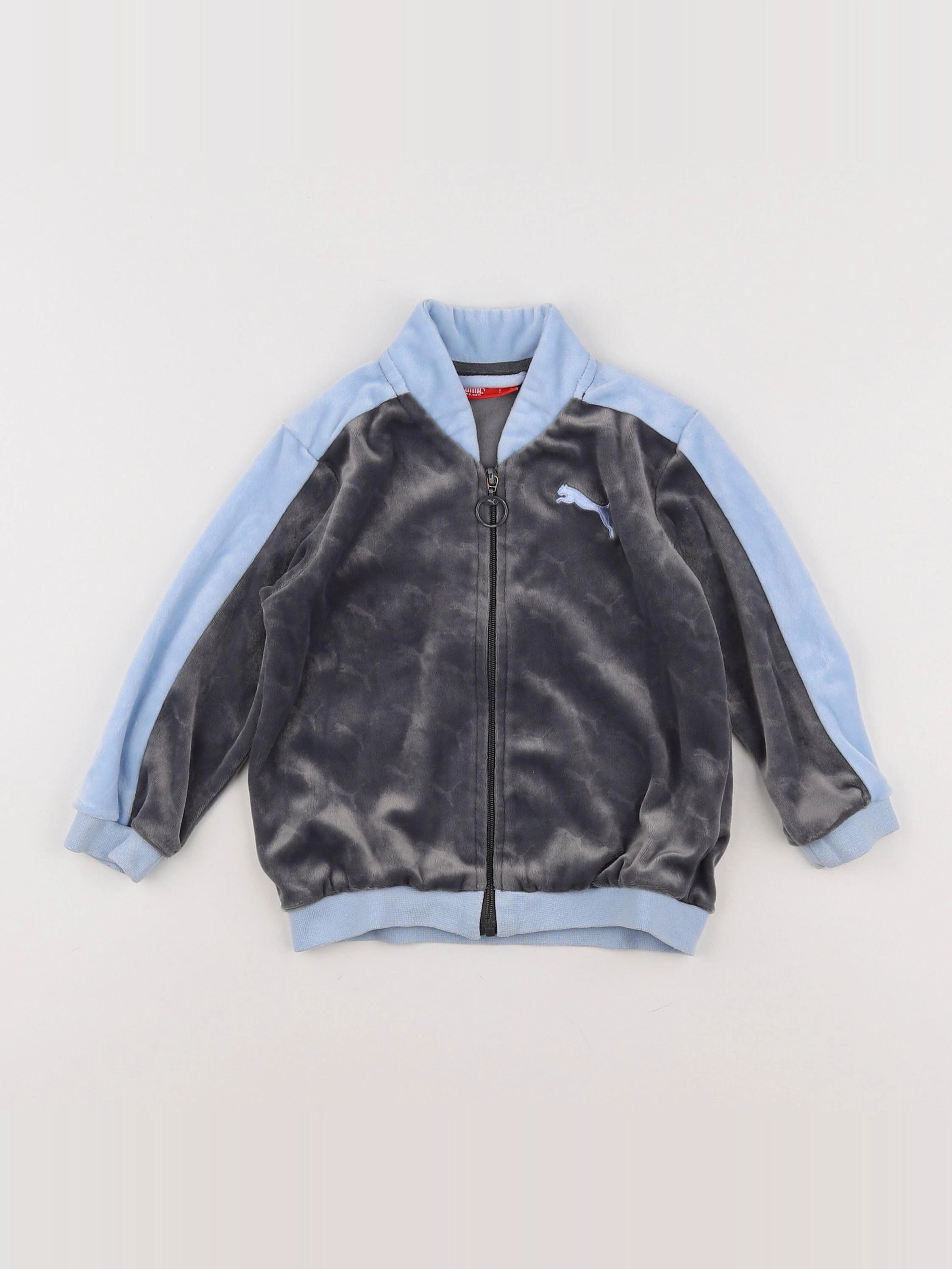 Puma - veste bleu, gris - 9/12 mois