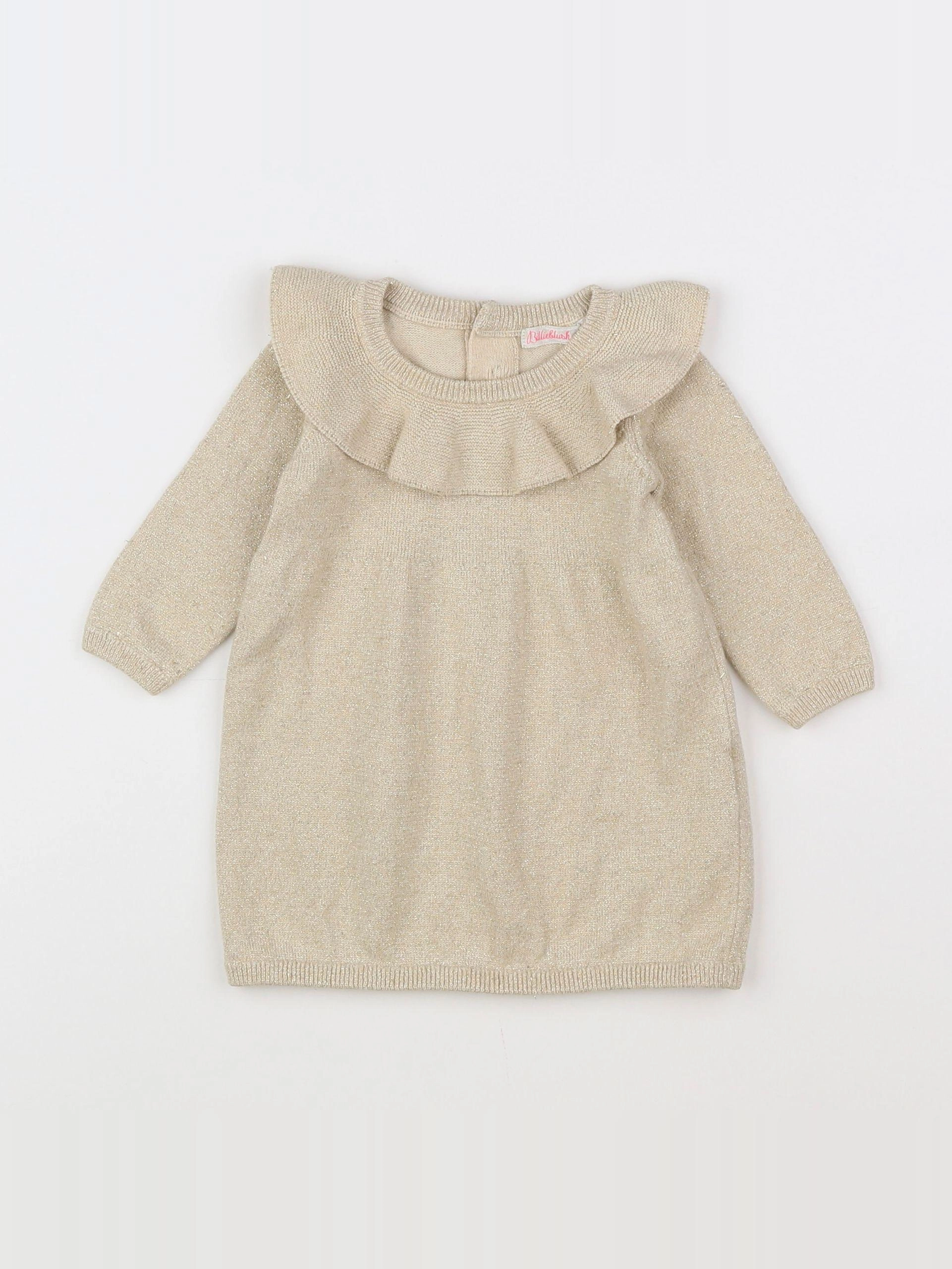 Billie Blush - robe or - 3 mois